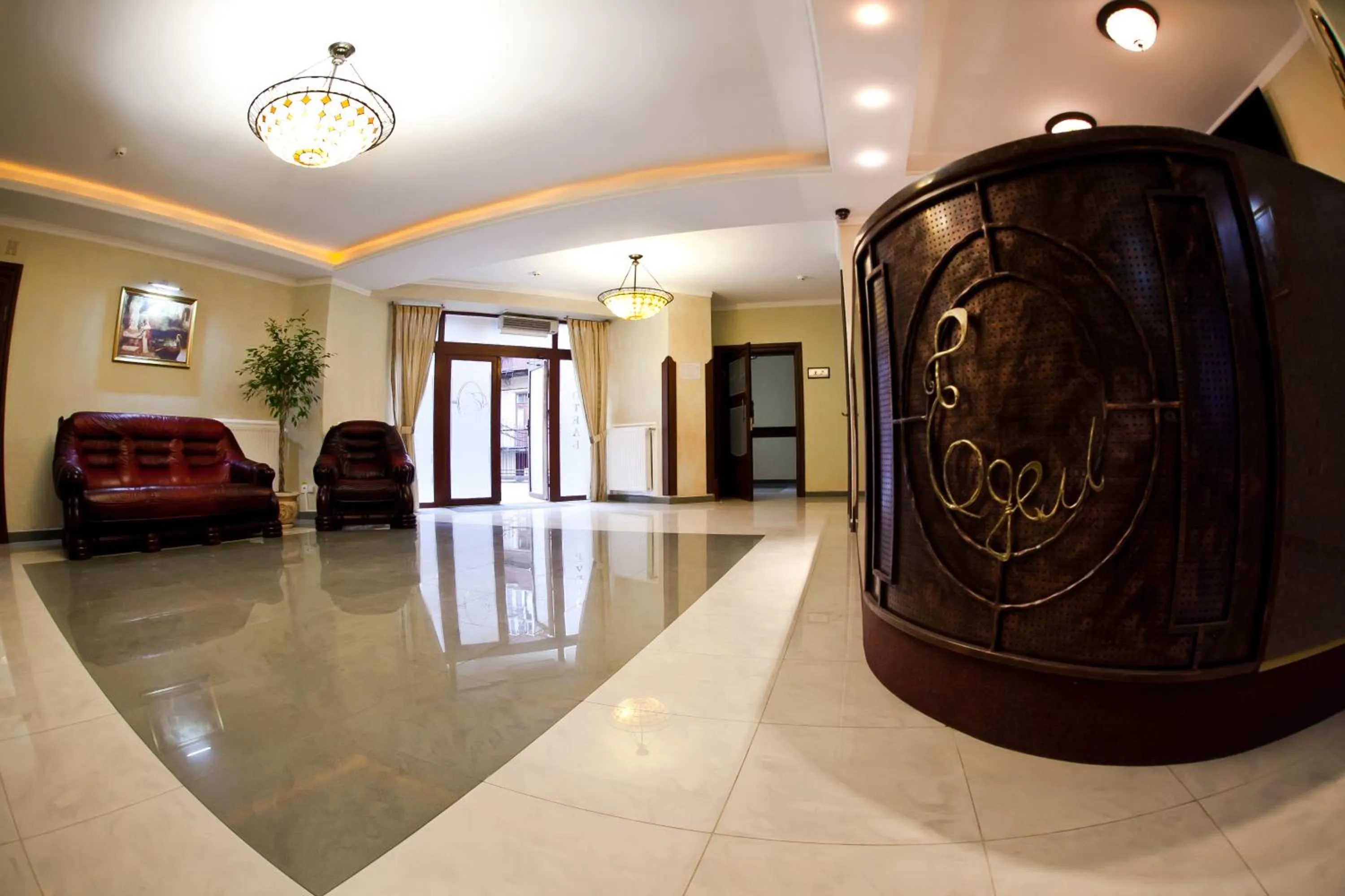 Lobby or reception in Edem Hotel Lviv