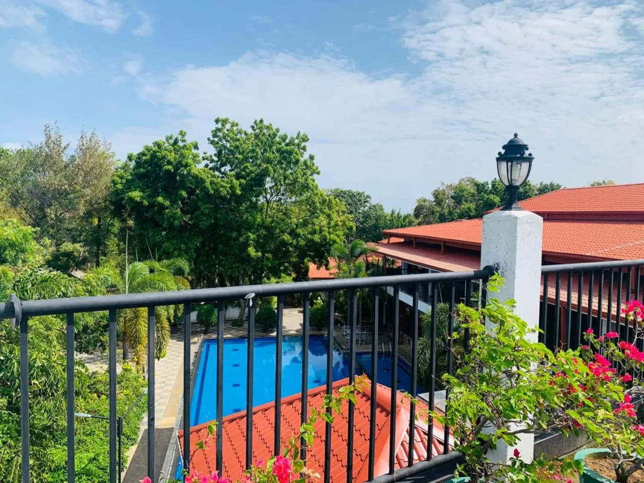 Pool view in Centauria Wild Resort