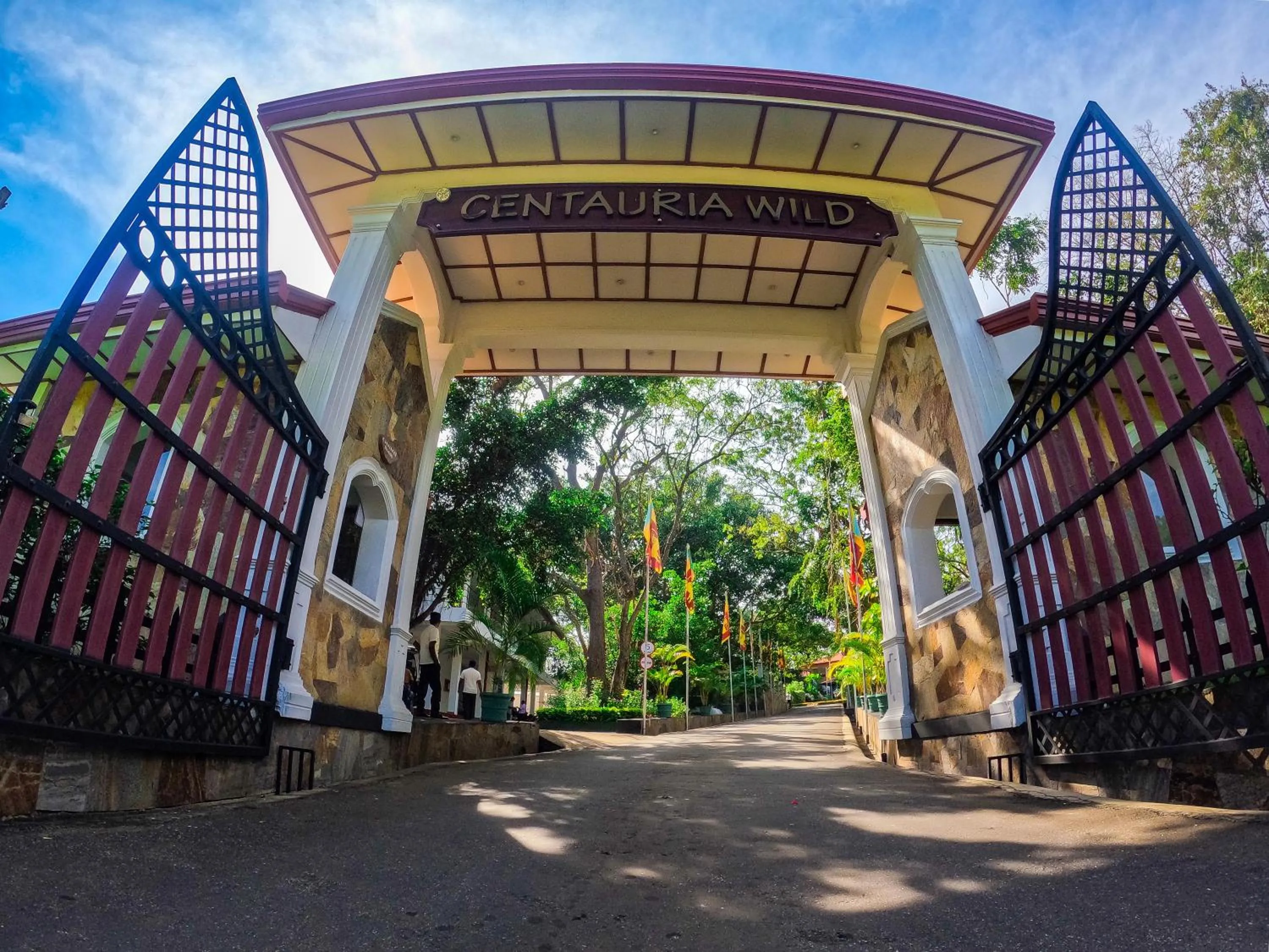 Garden view in Centauria Wild Resort