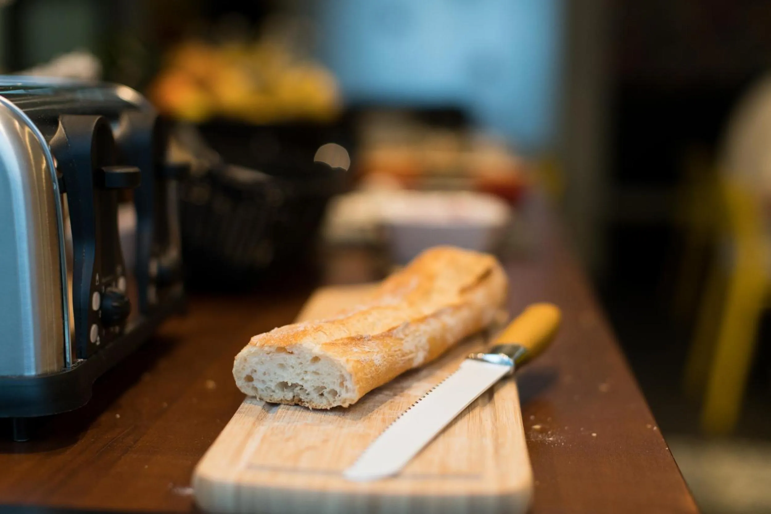 Continental breakfast in Mont B&B