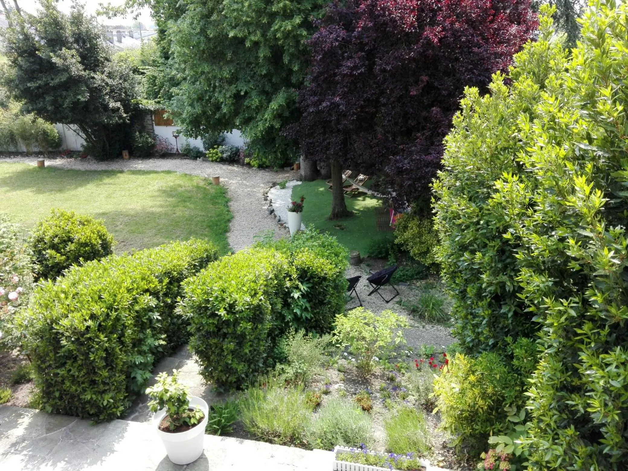Garden in Mont B&B