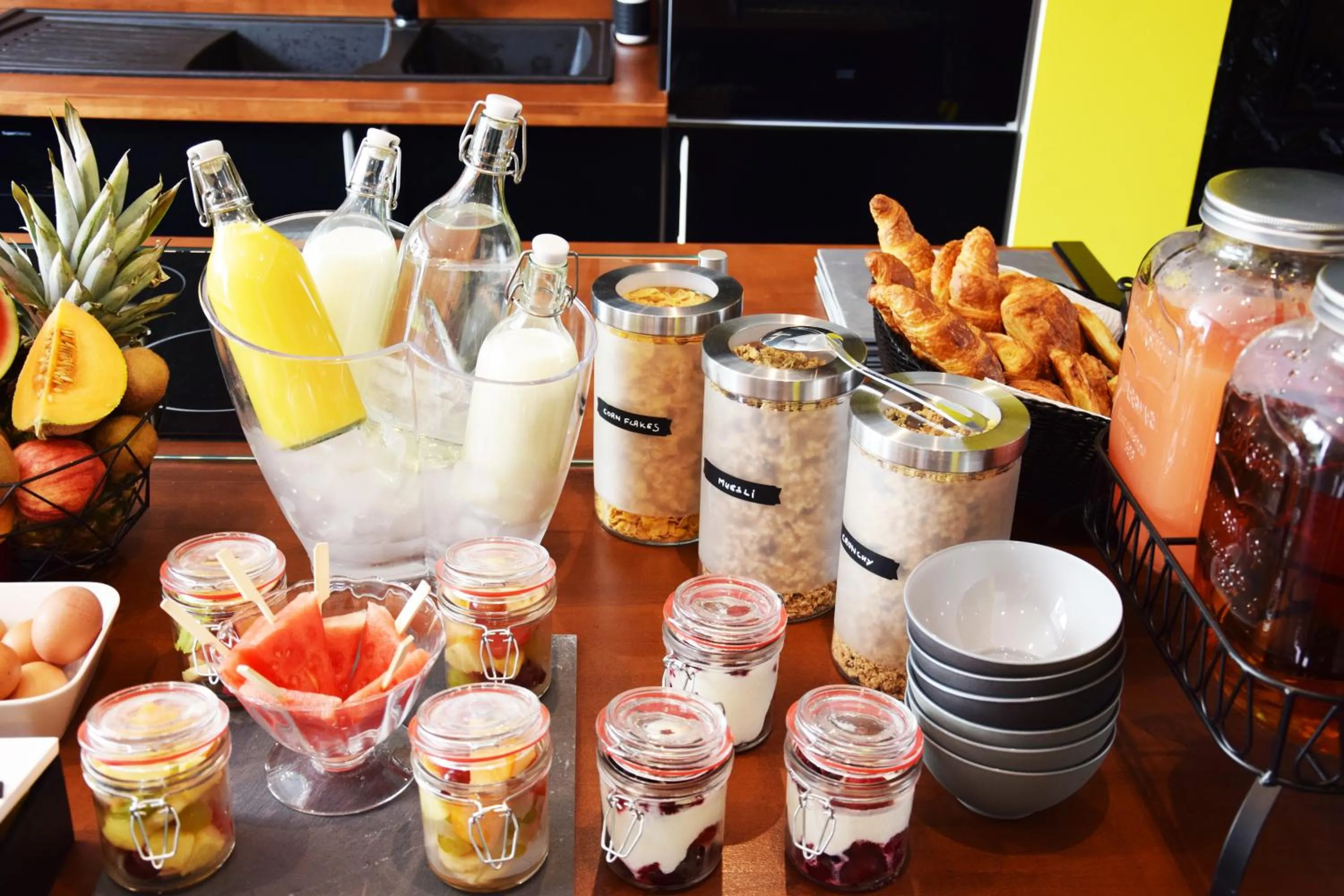 Food in Mont B&B