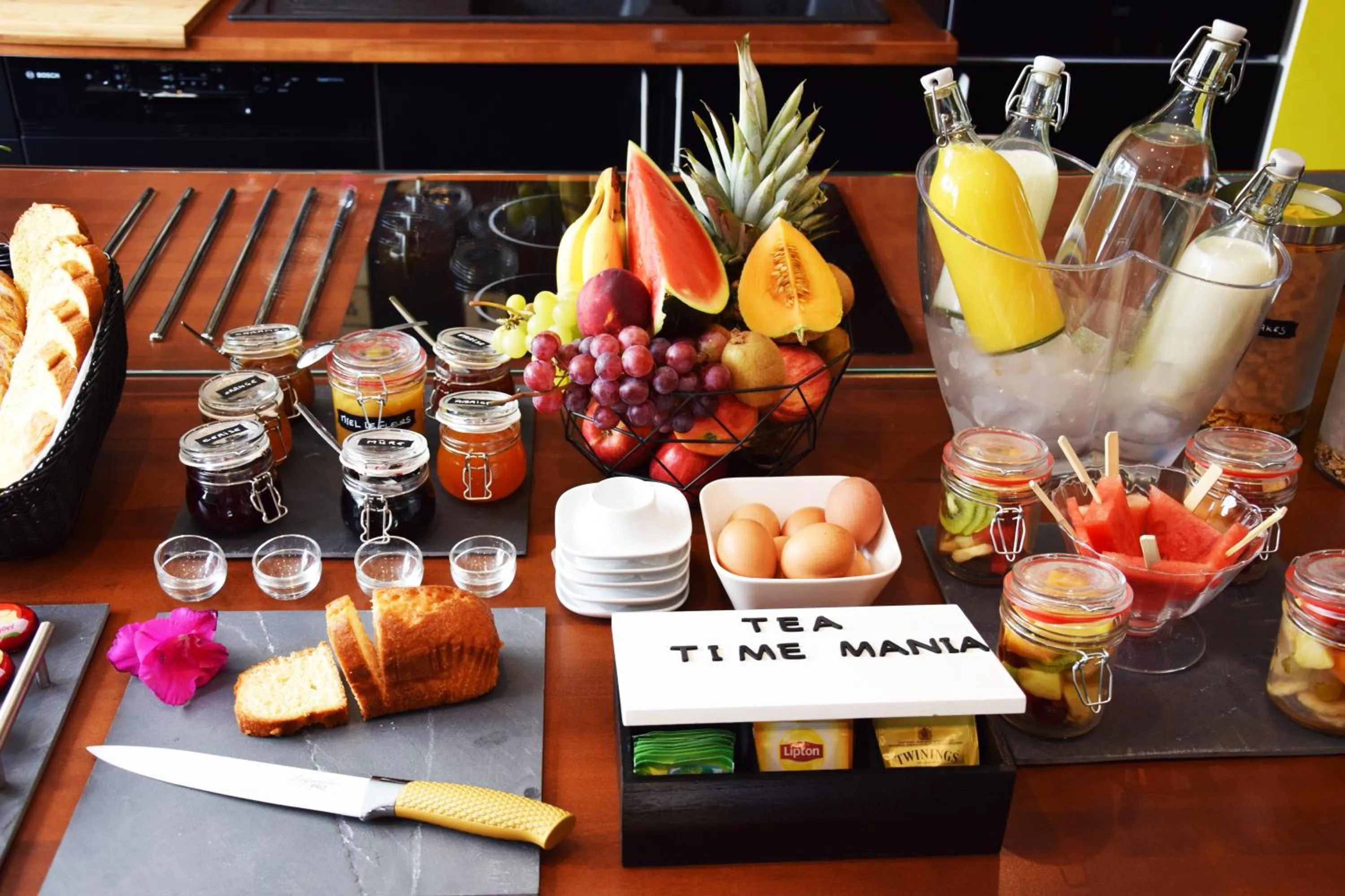 Food in Mont B&B
