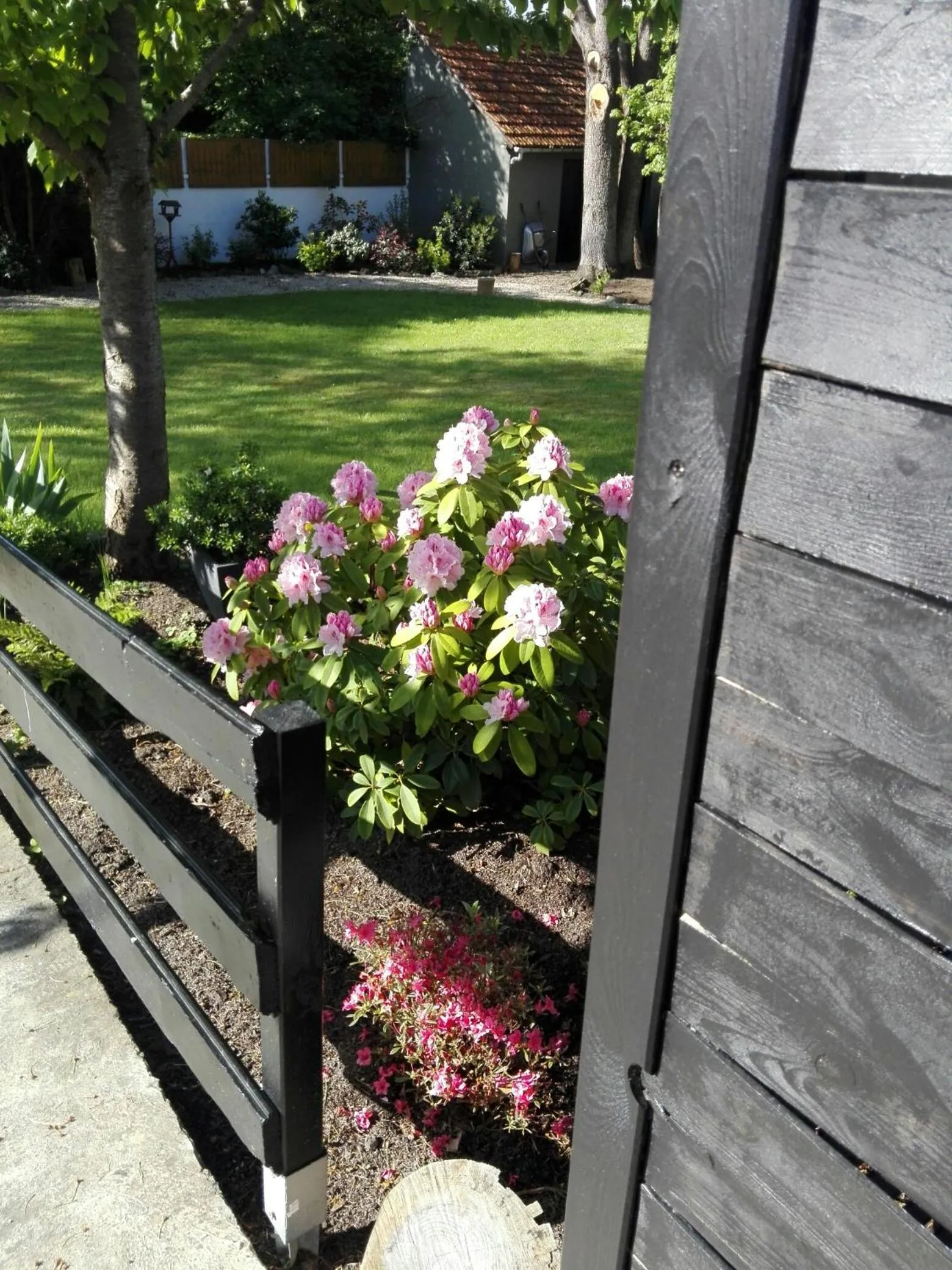 Garden in Mont B&B