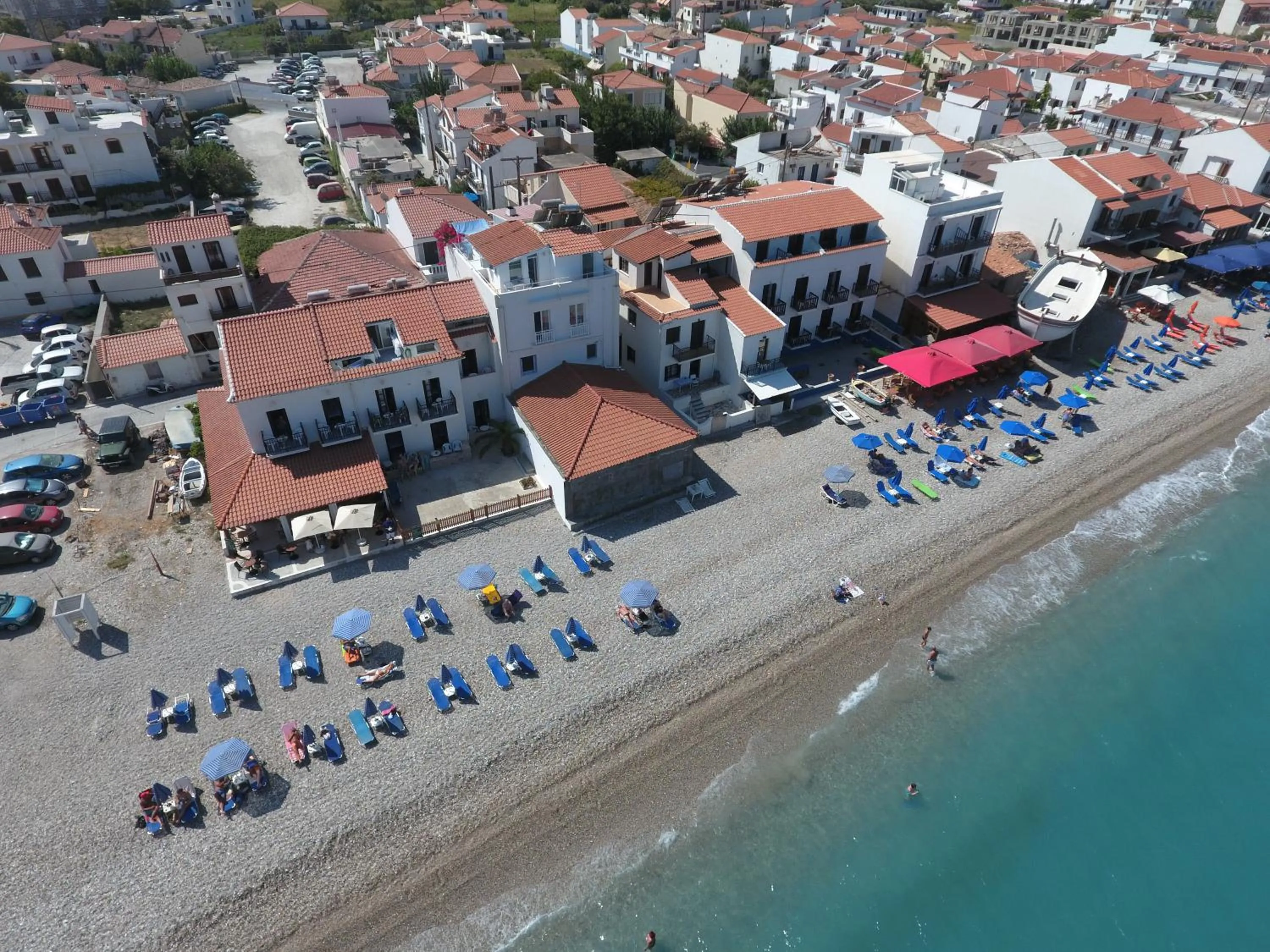 Property building in Long Beach Kokkari Samos