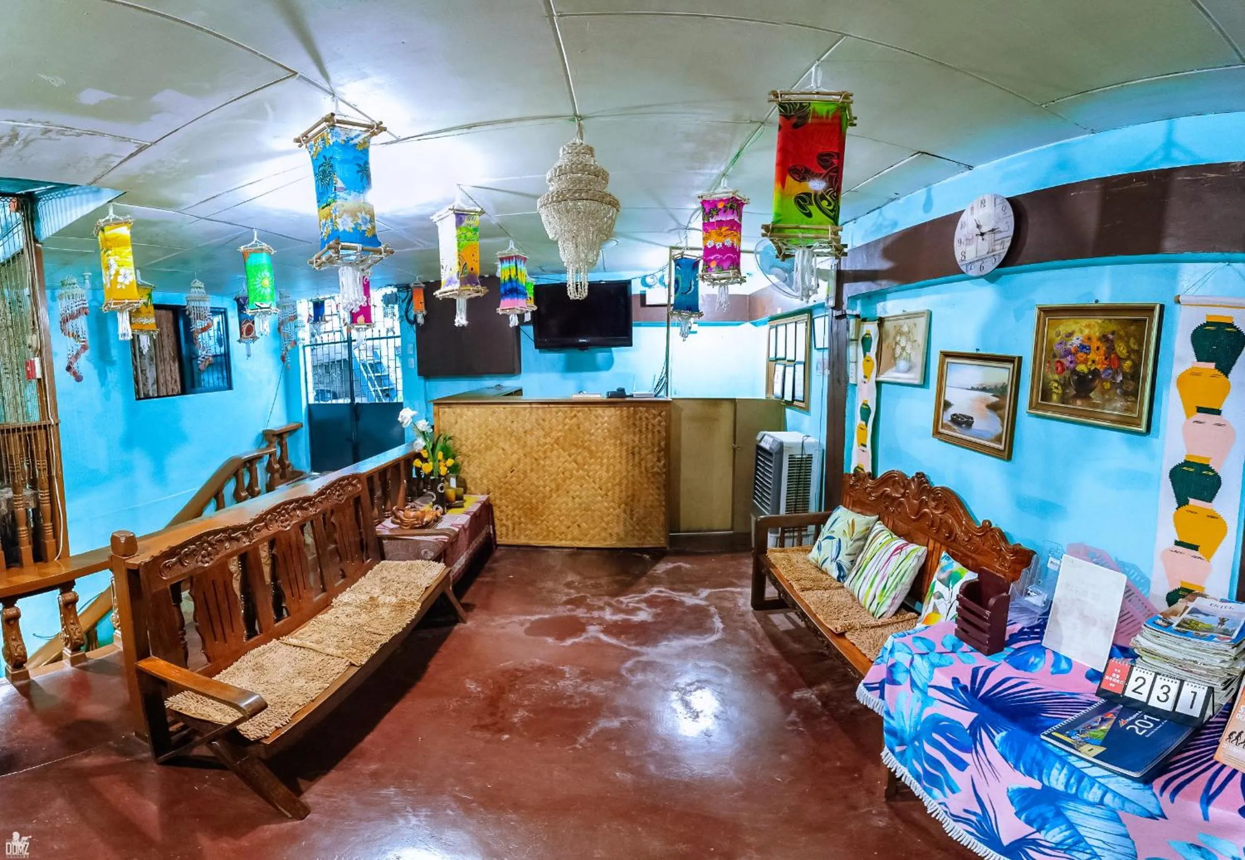 Lobby or reception in Apo Pension House