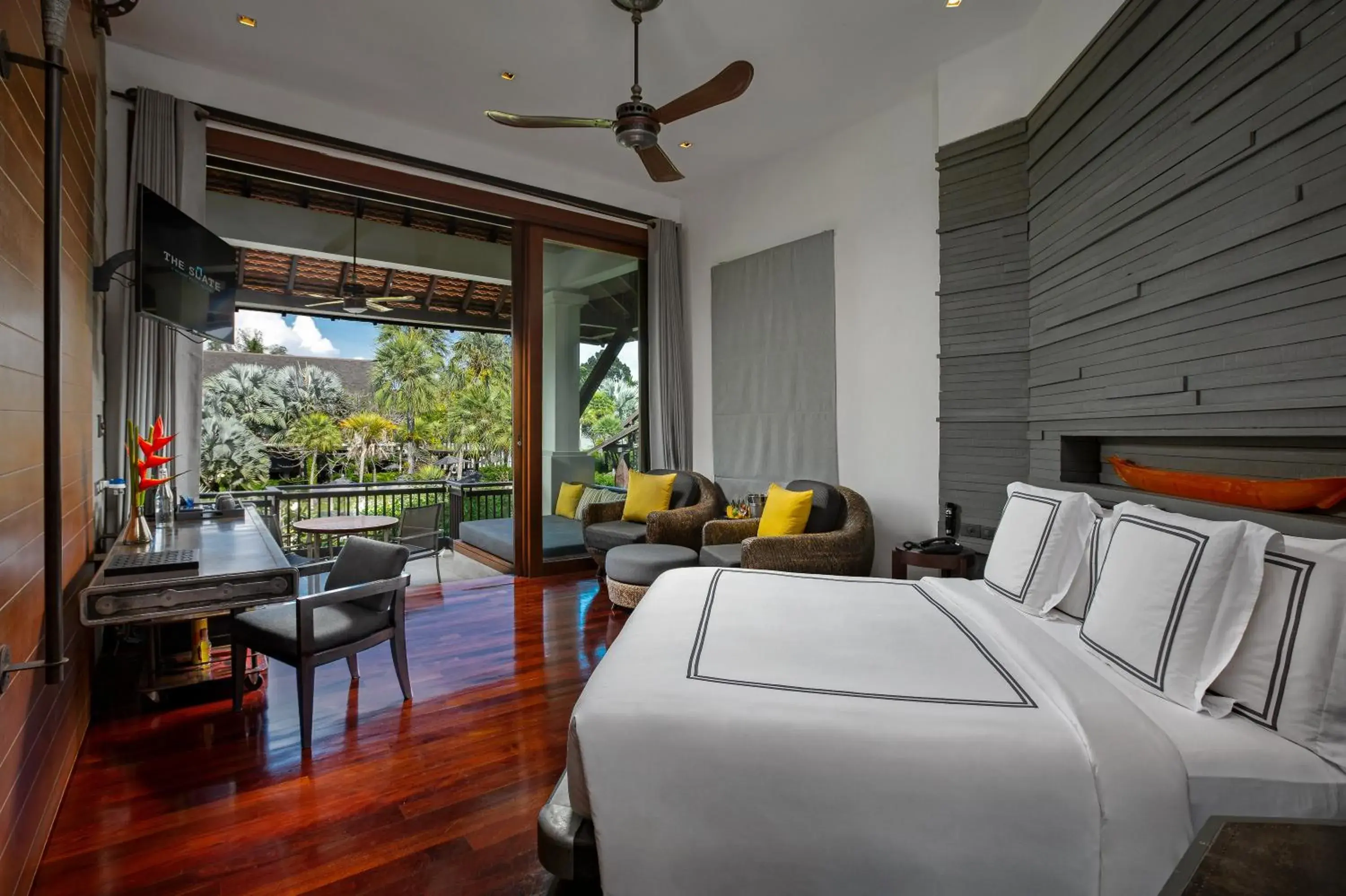 View (from property/room), Bed in The Slate, Phuket View (from property/room), Bed in The Slate, Phuket