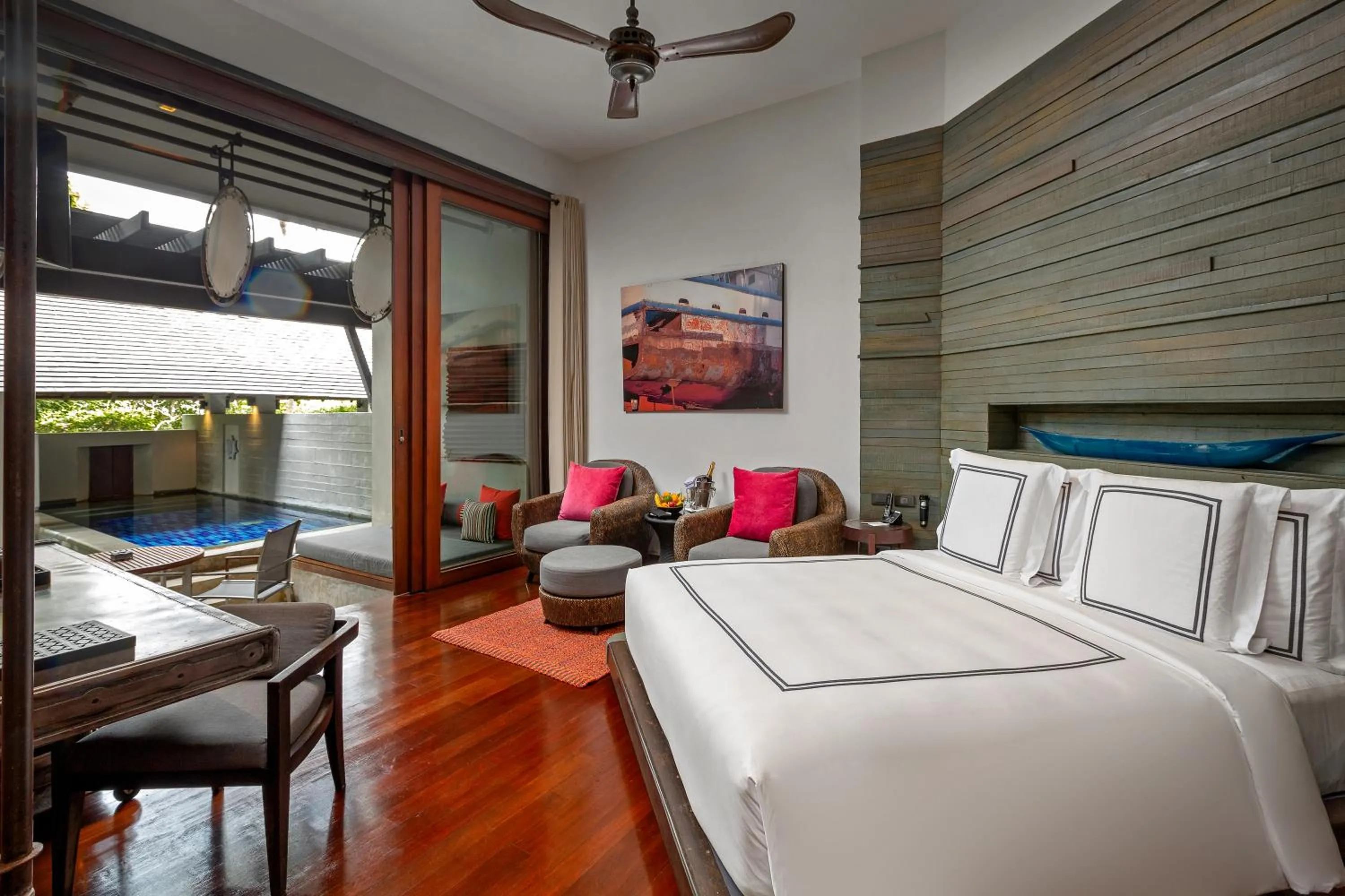 Bedroom, Bed in The Slate, Phuket