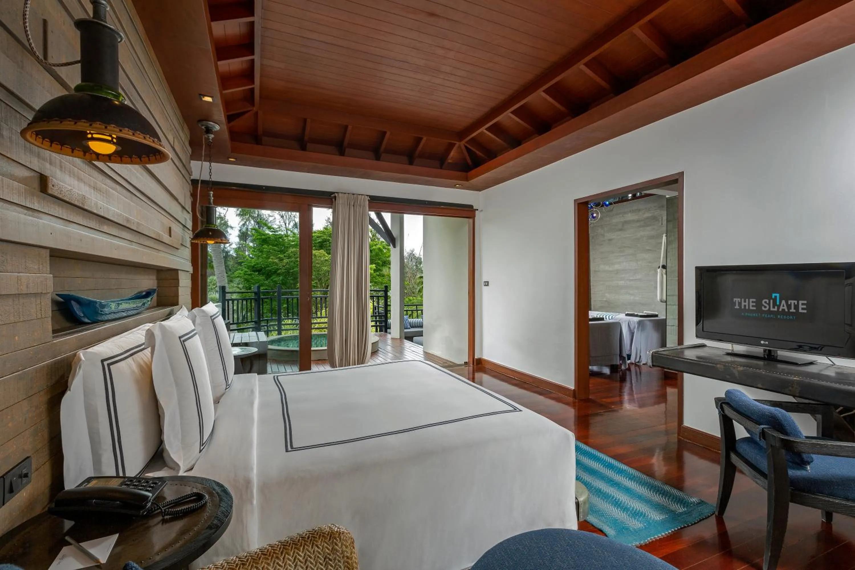 Bedroom, Bed in The Slate, Phuket