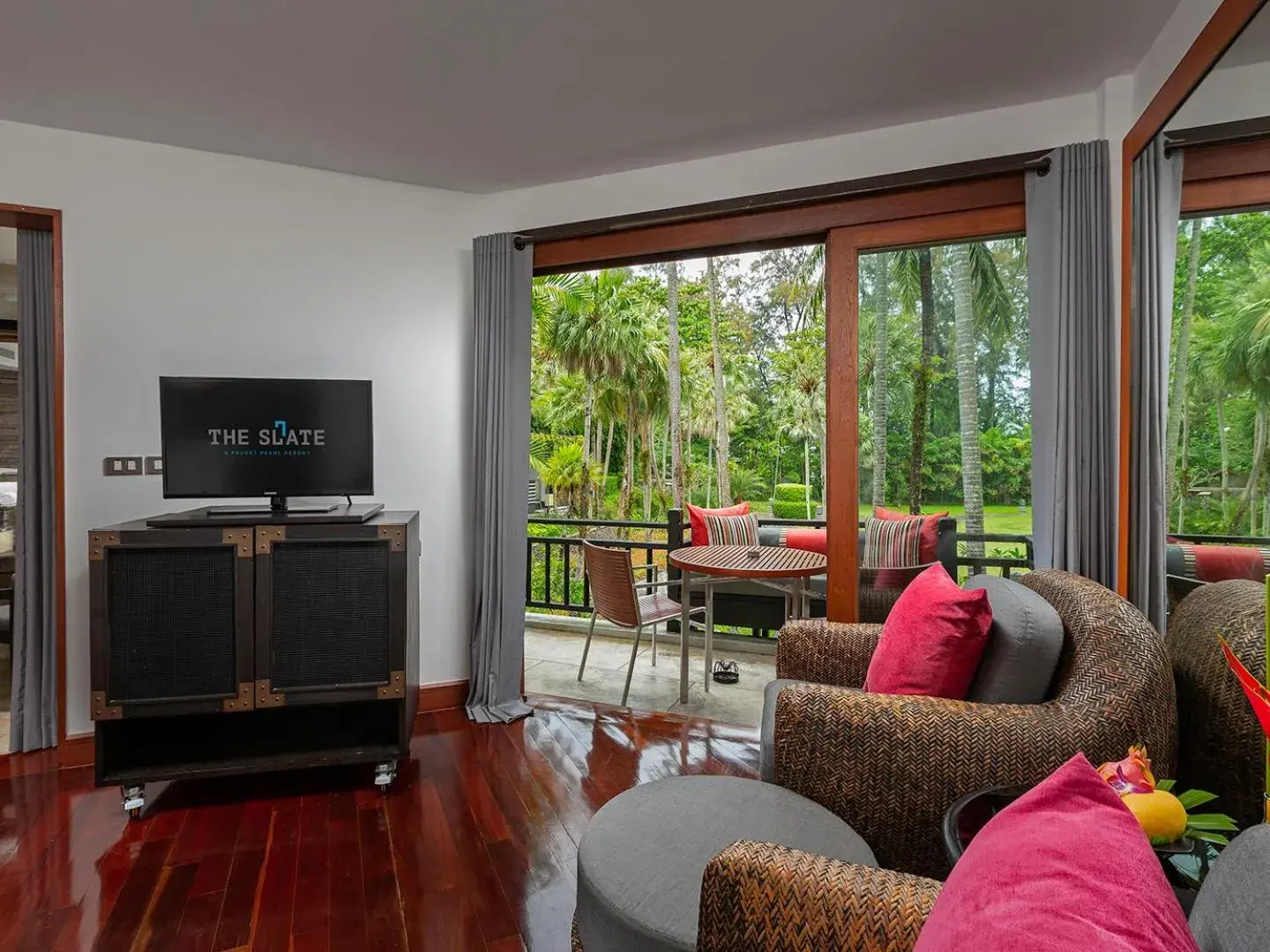 Living room in The Slate, Phuket Living room in The Slate, Phuket