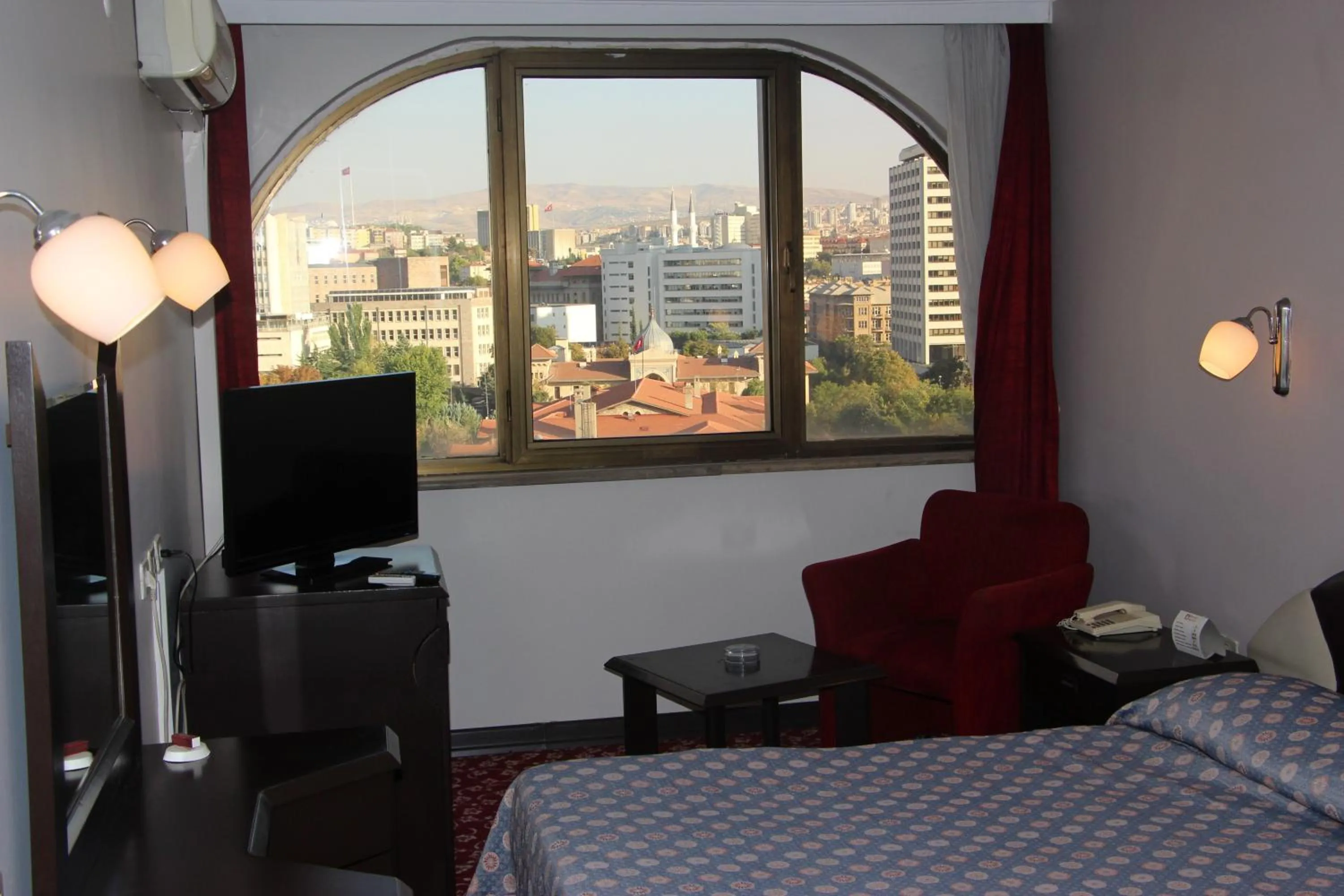 City view, Bed in Akyuz Hotel