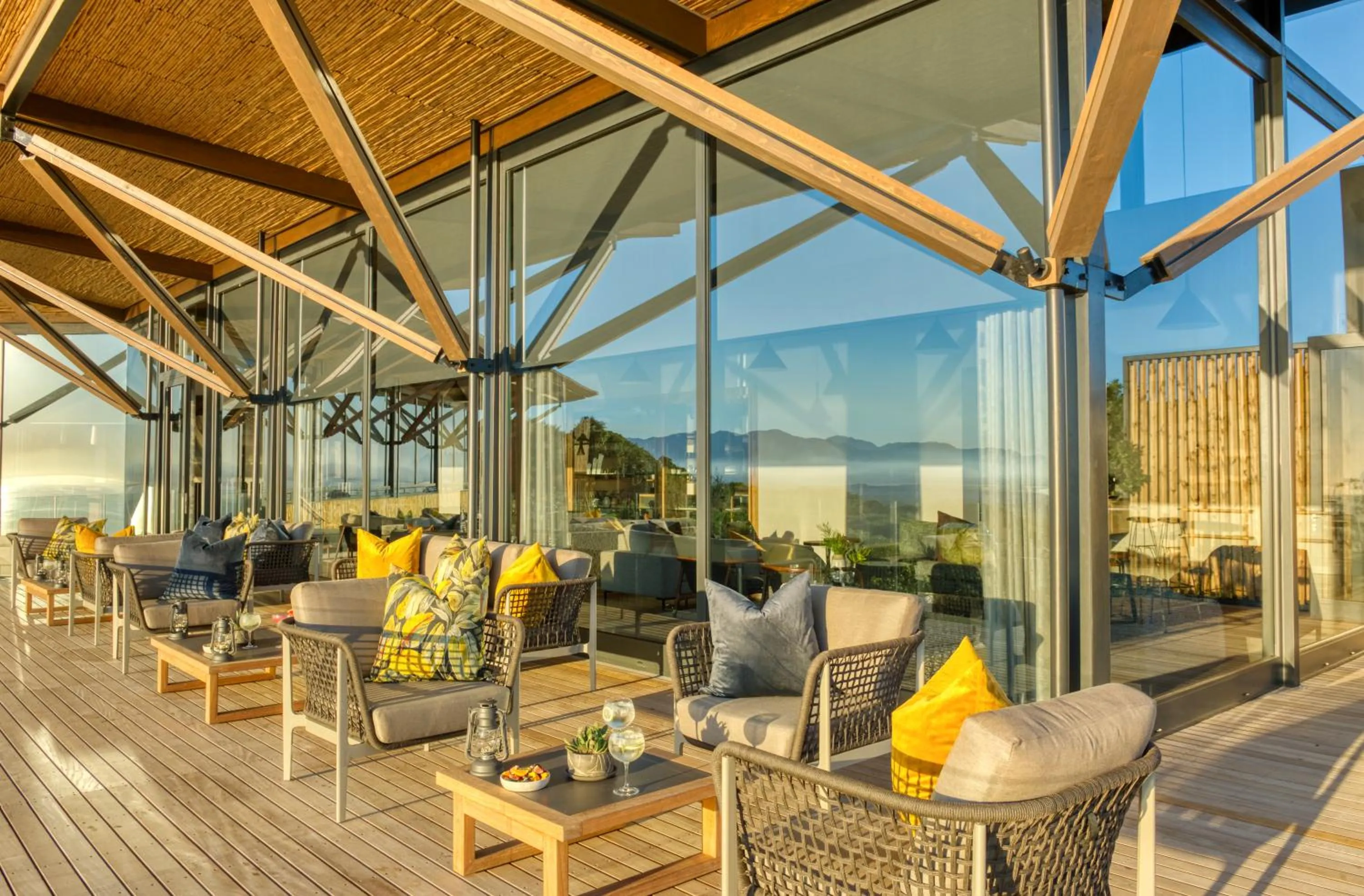 Patio in Grootbos Private Nature Reserve