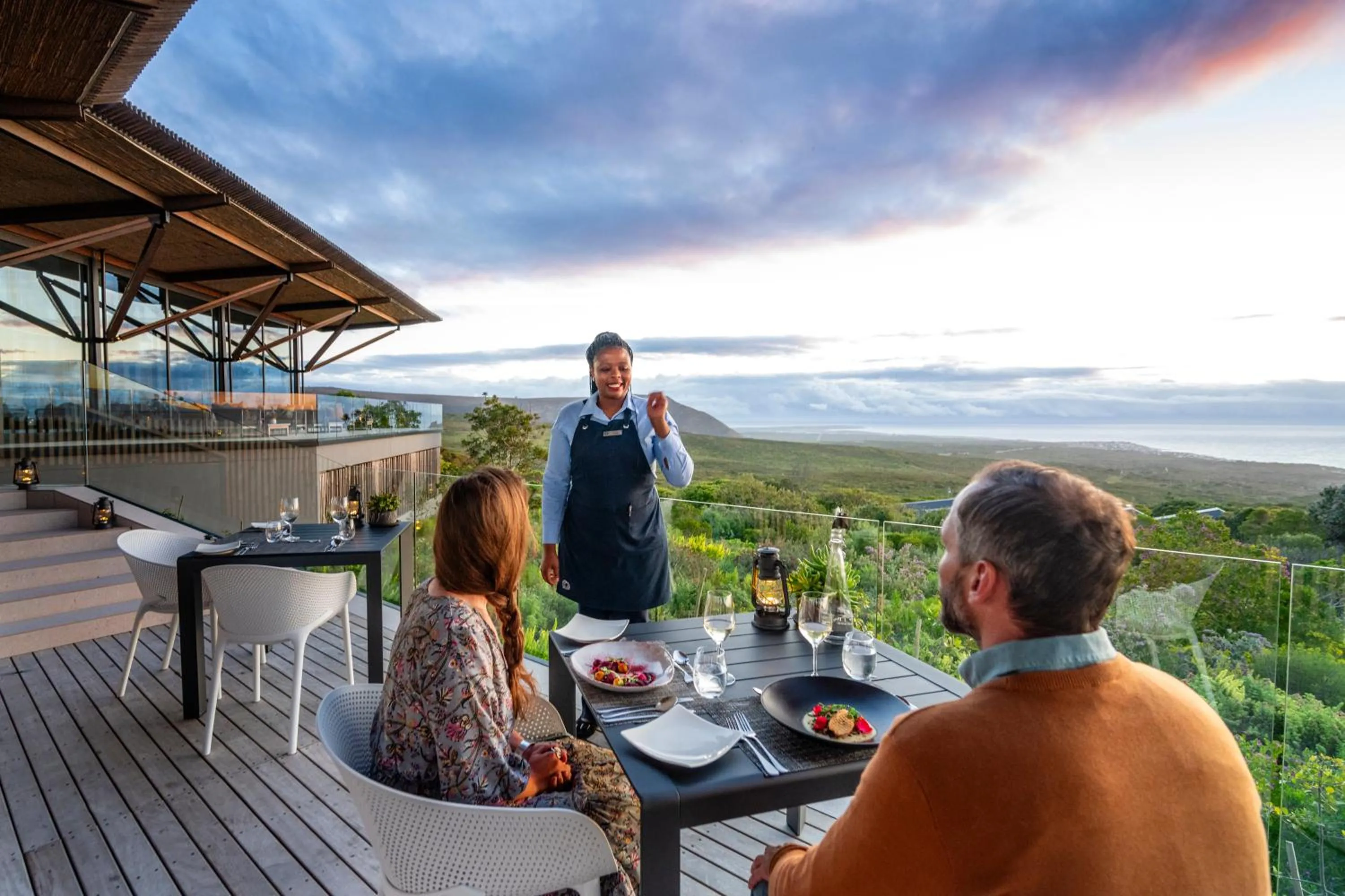 Patio in Grootbos Private Nature Reserve
