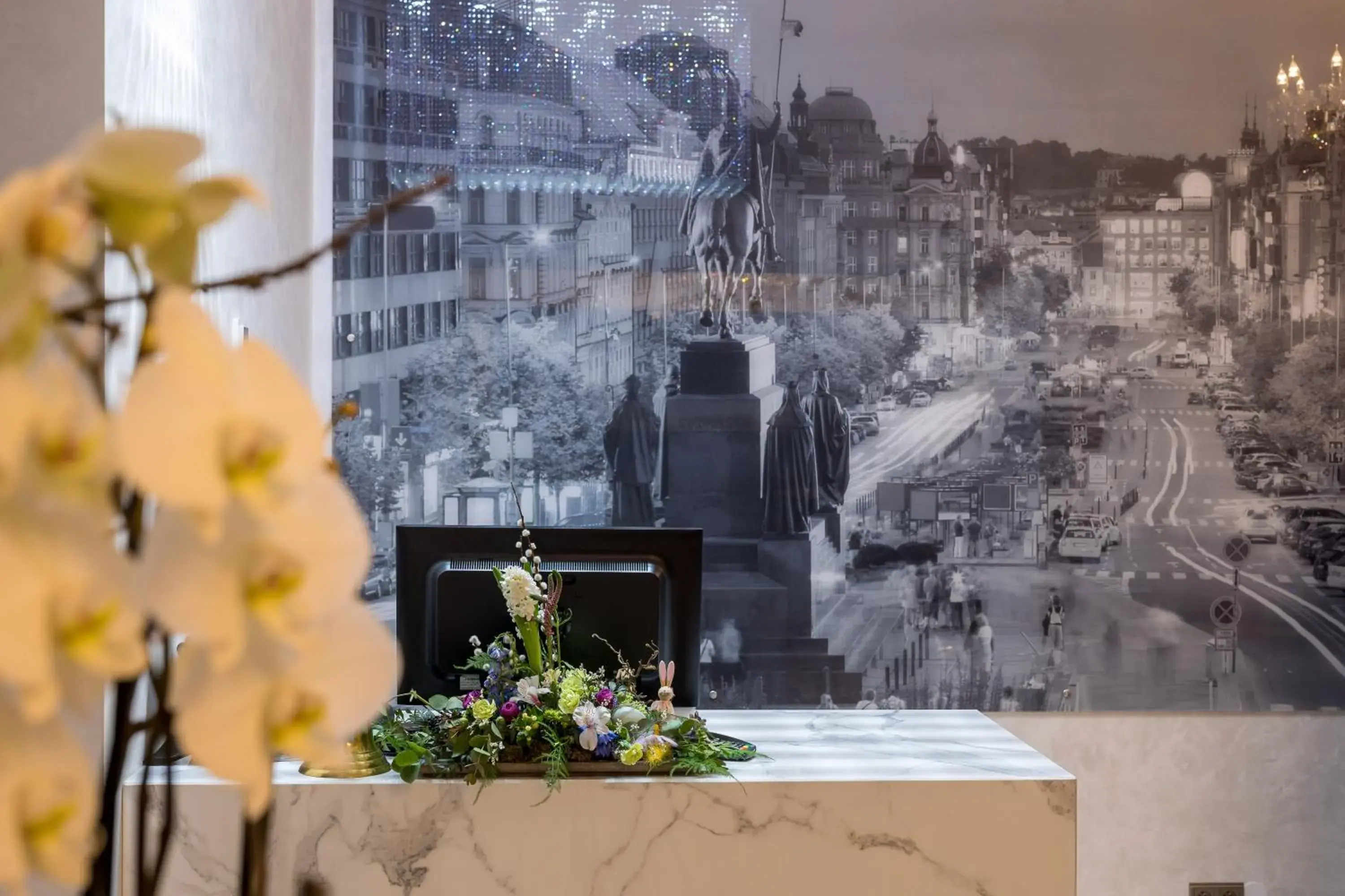 Lobby or reception in Myo Hotel Wenceslas Lobby or reception in Myo Hotel Wenceslas