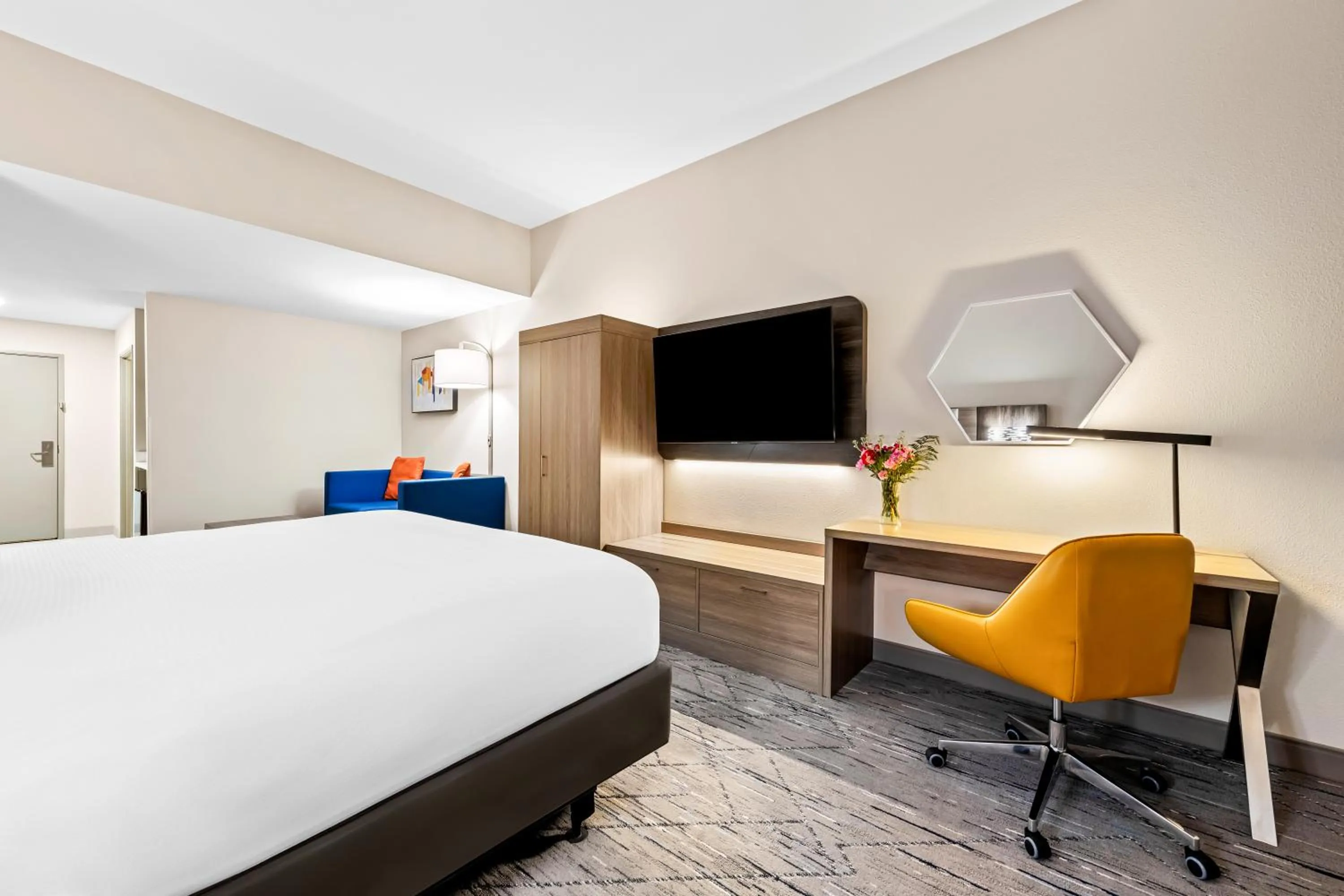 TV and multimedia, Bed in Holiday Inn Express & Suites Sylva / Dillsboro by IHG