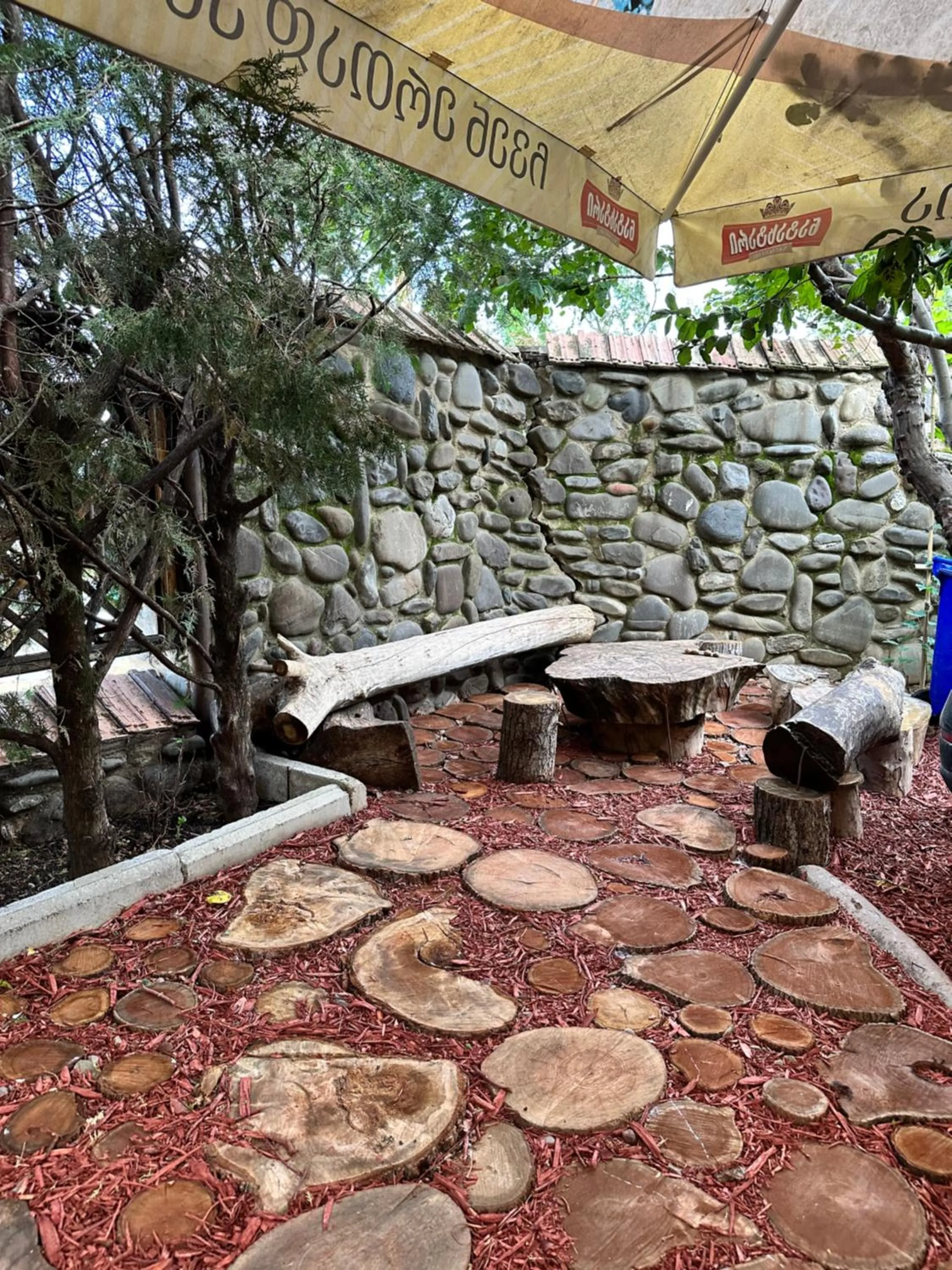 Patio in Safari House Tbilisi Wine & Family Hotel