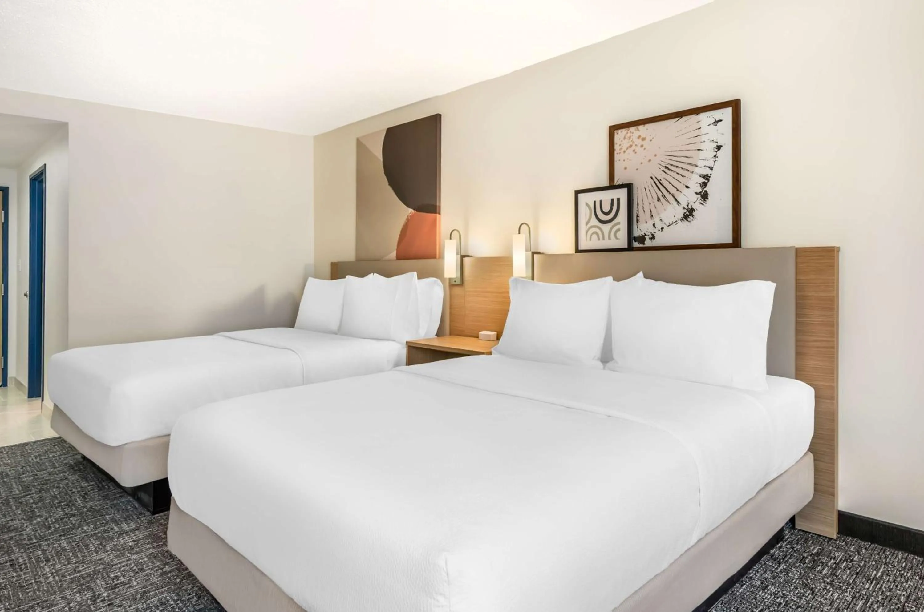 Bed in Spark By Hilton Roanoke Airport