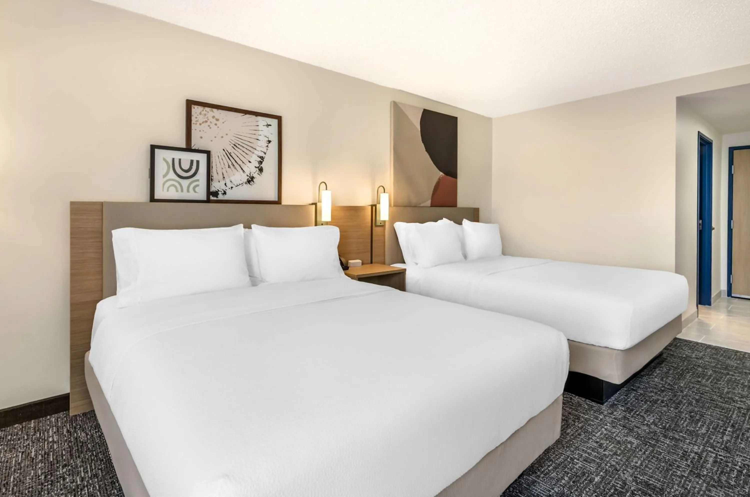 Bed in Spark By Hilton Roanoke Airport