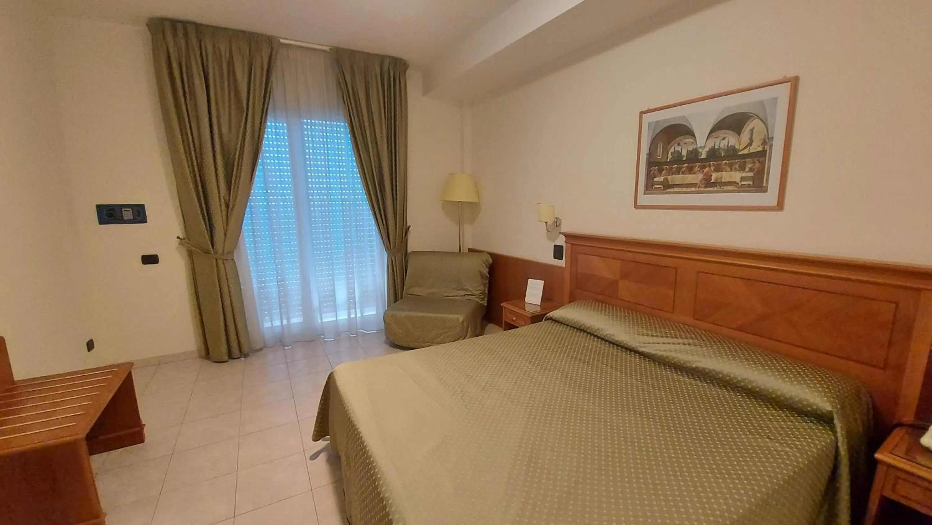 Bed in Grand Hotel Victoria