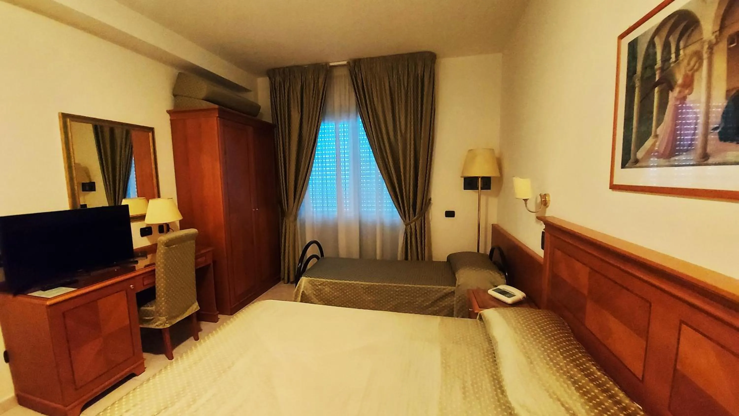 Bed in Grand Hotel Victoria