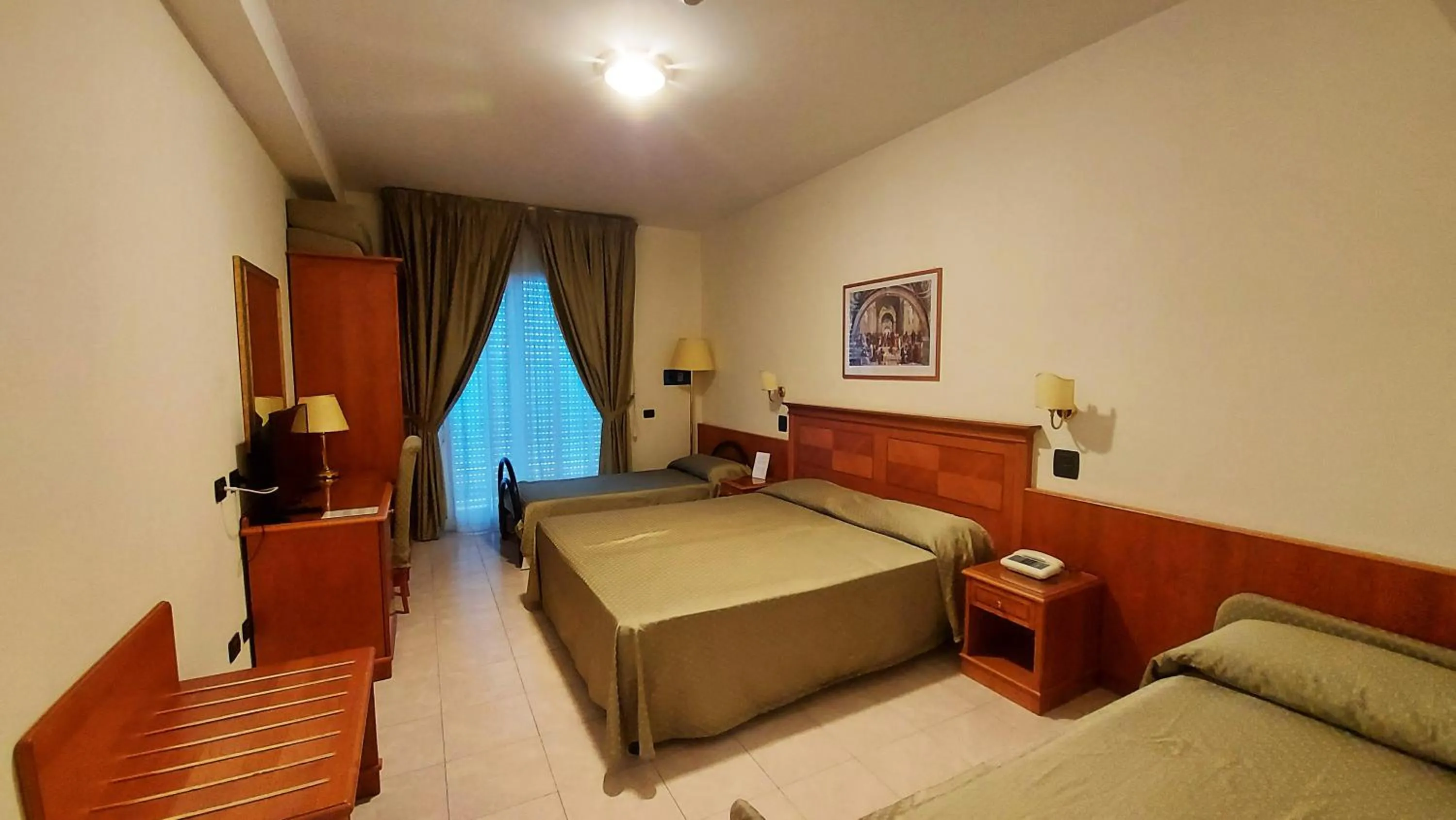 Bed in Grand Hotel Victoria