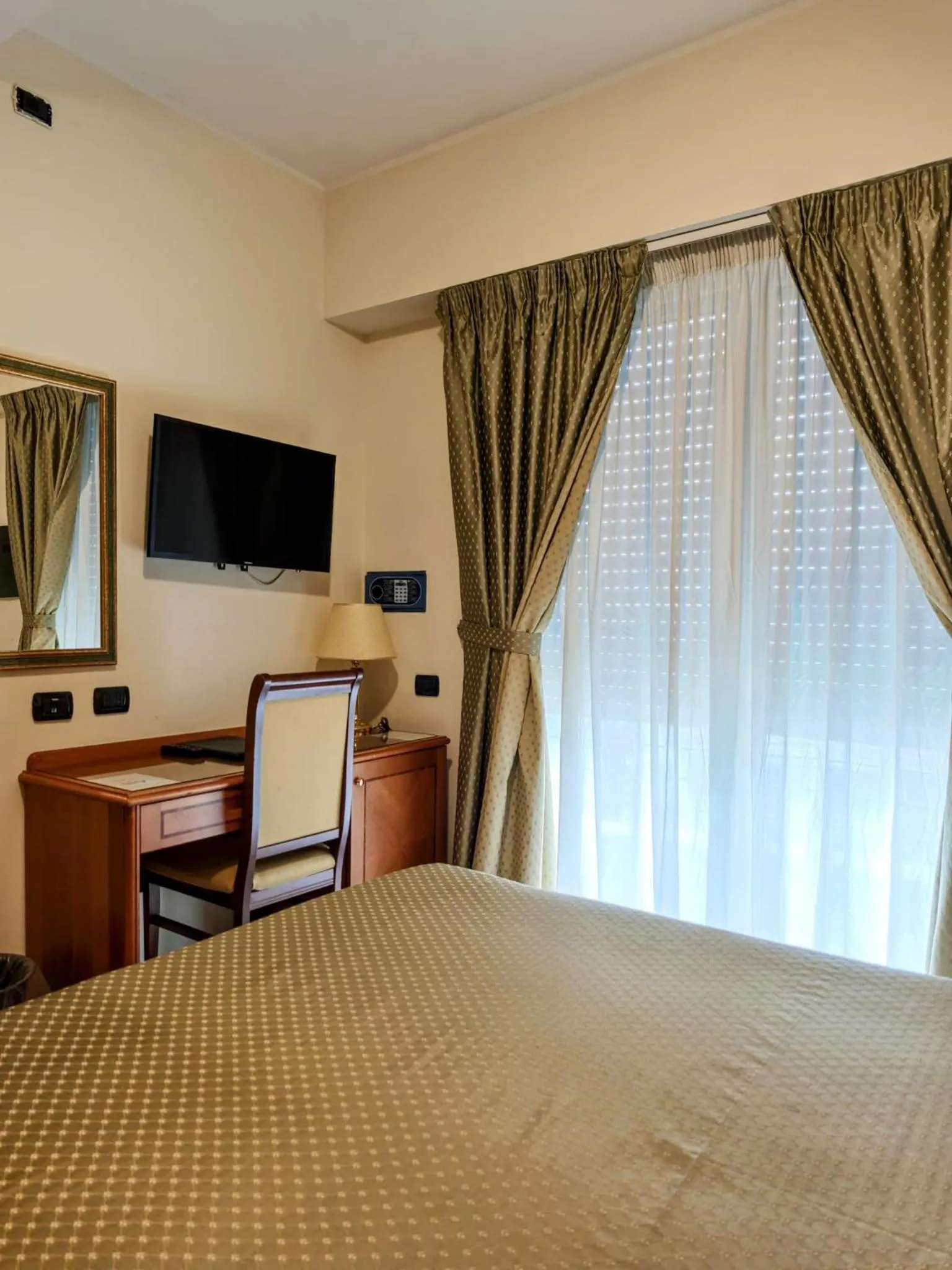 Bed in Grand Hotel Victoria