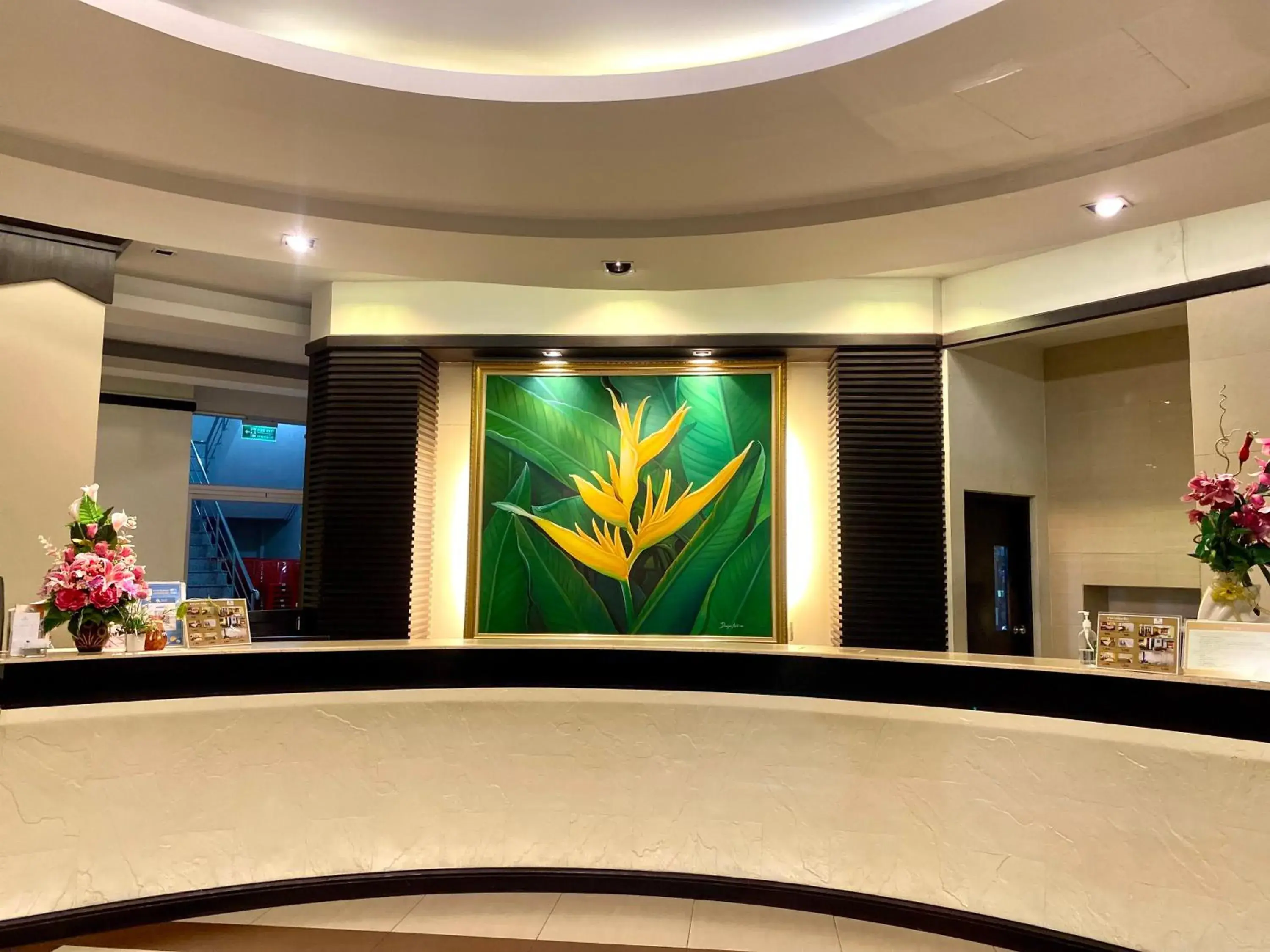 Lobby or reception in โรงแรม ซิตี้พาร์ค โคราช City Park Hotel Lobby or reception in โรงแรม ซิตี้พาร์ค โคราช City Park Hotel