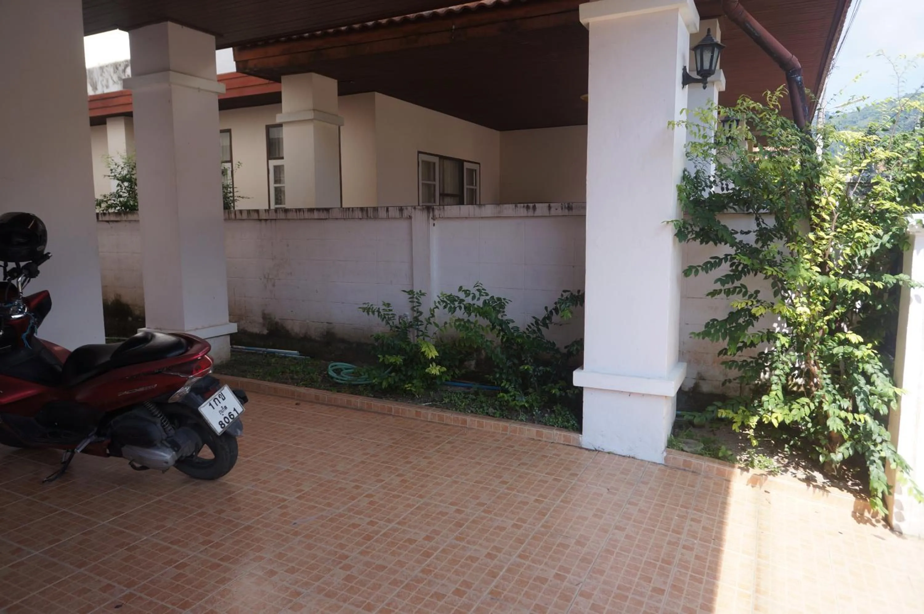 Patio in Lamai Apartment