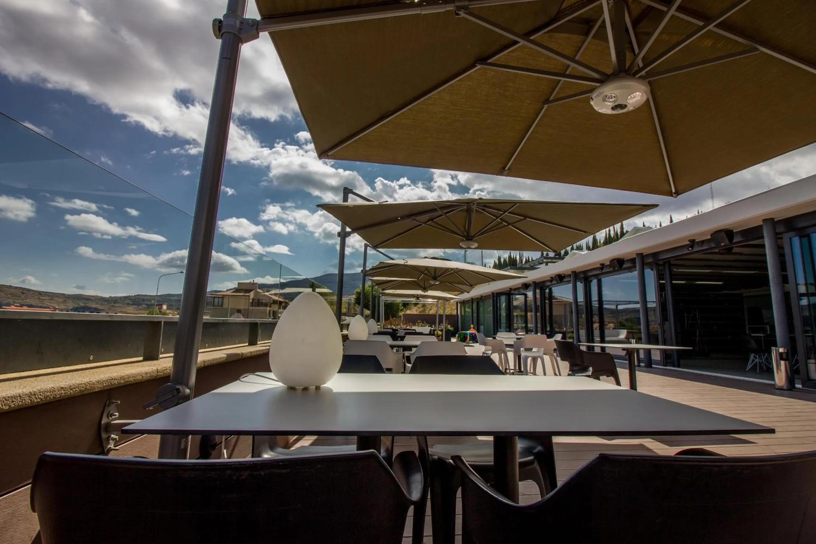 Balcony/Terrace in Hotel Spa Balfagon