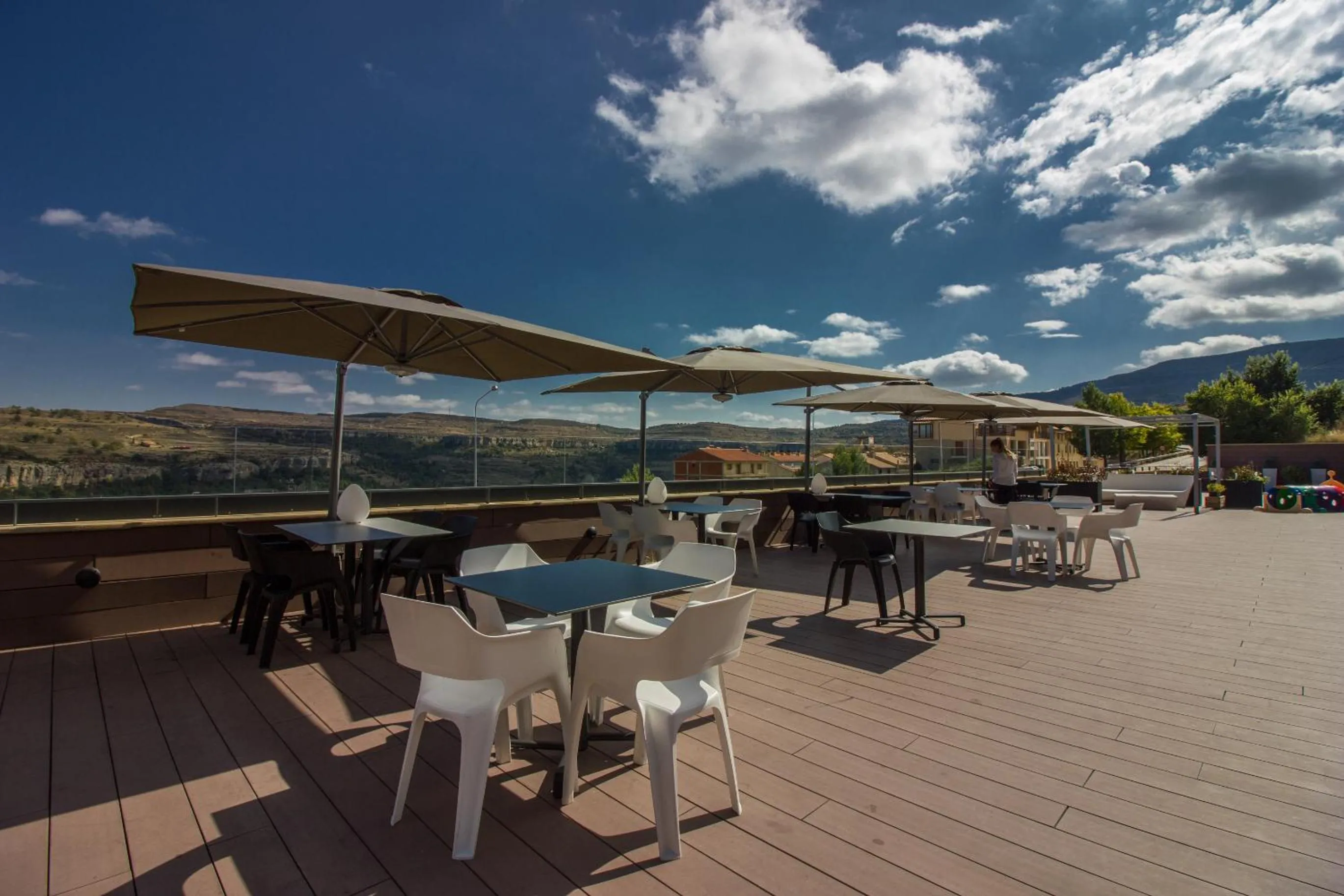 Balcony/Terrace in Hotel Spa Balfagon