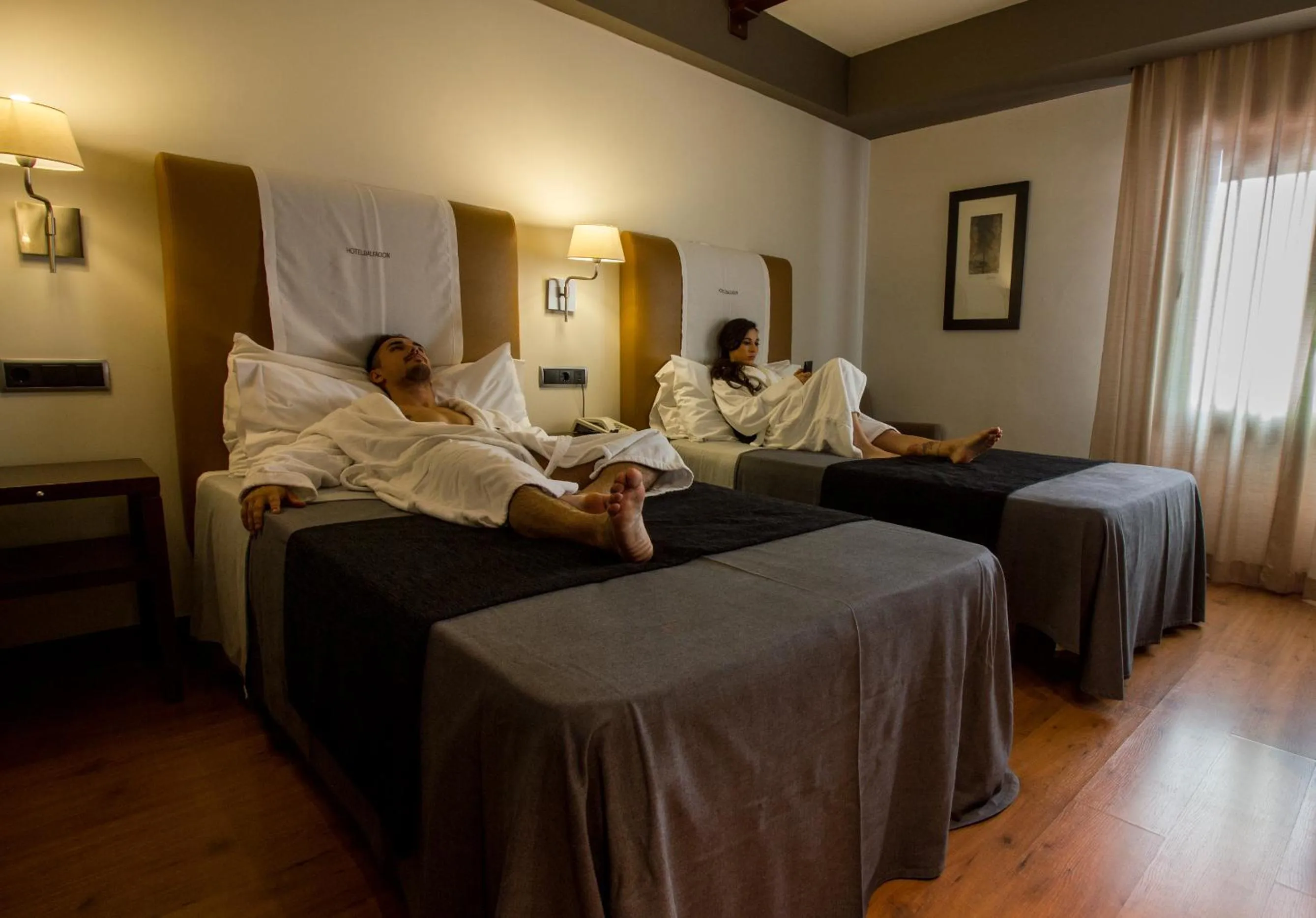 Bed in Hotel Spa Balfagon