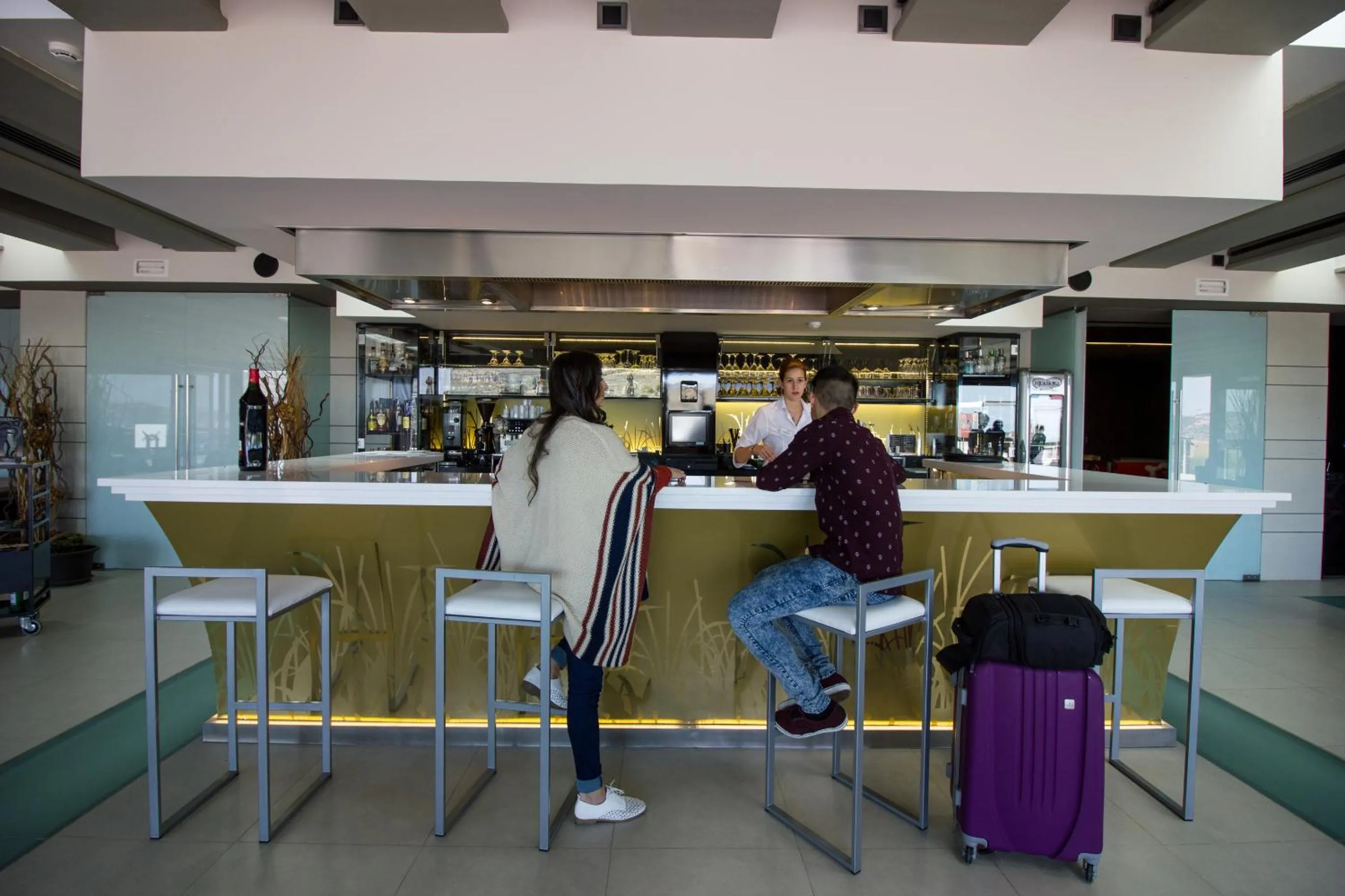 Lounge or bar in Hotel Spa Balfagon