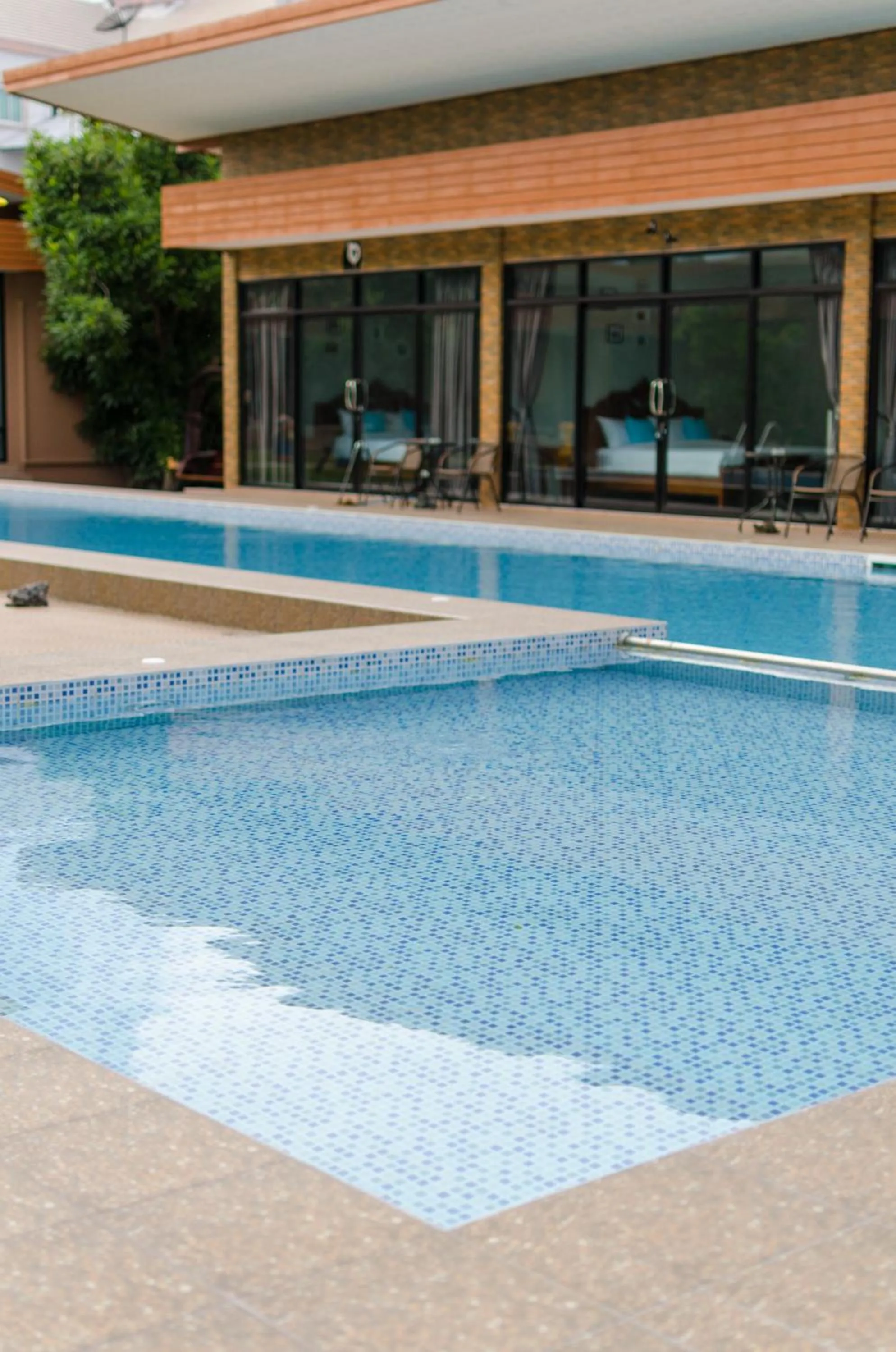 Pool view in Golf Inn Resort