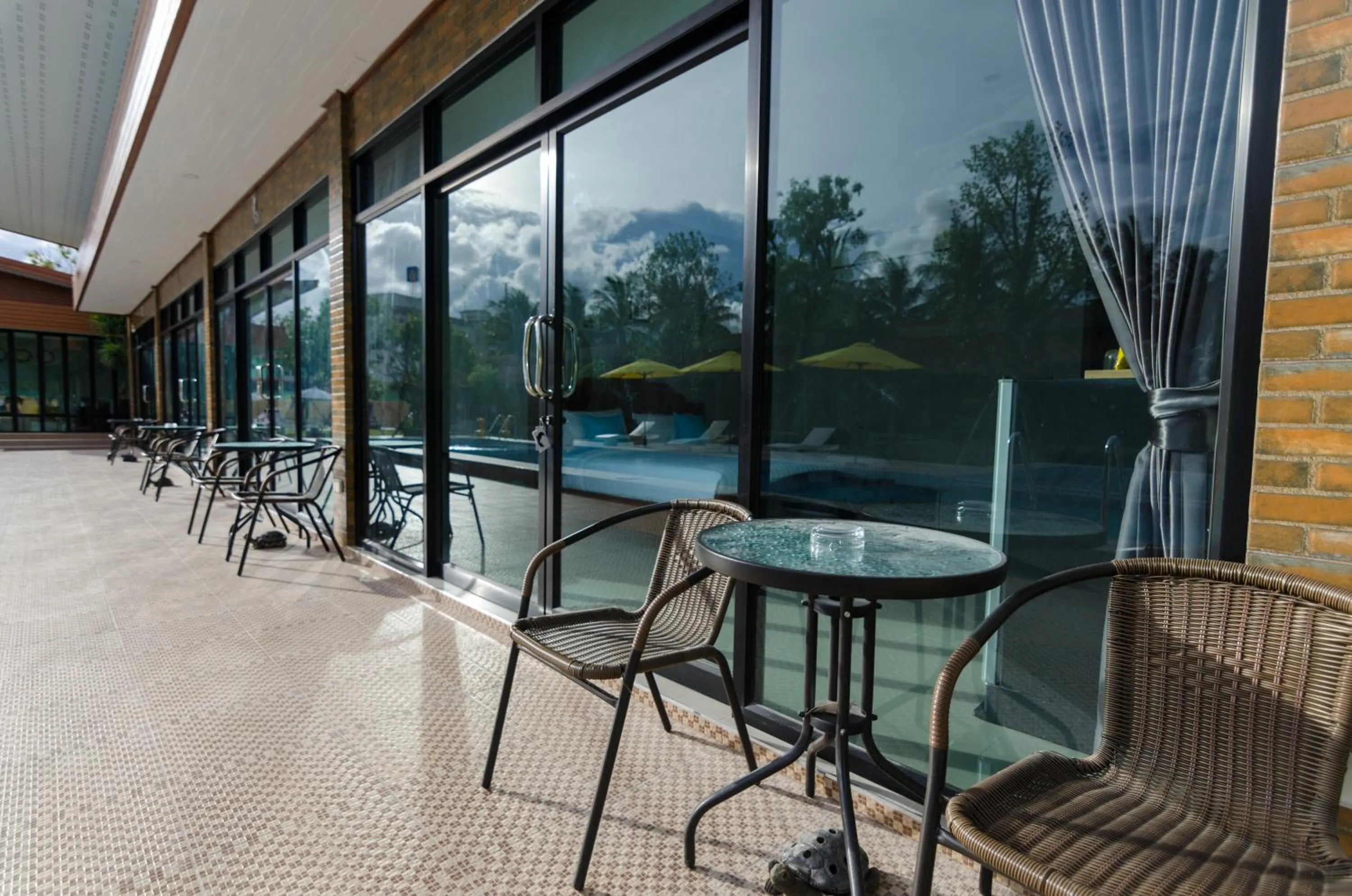 Patio in Golf Inn Resort