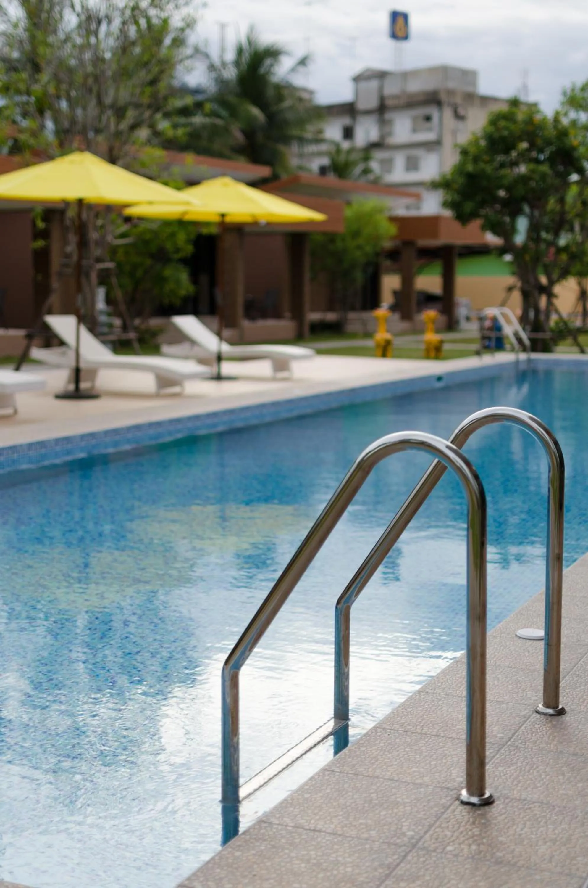 Pool view in Golf Inn Resort