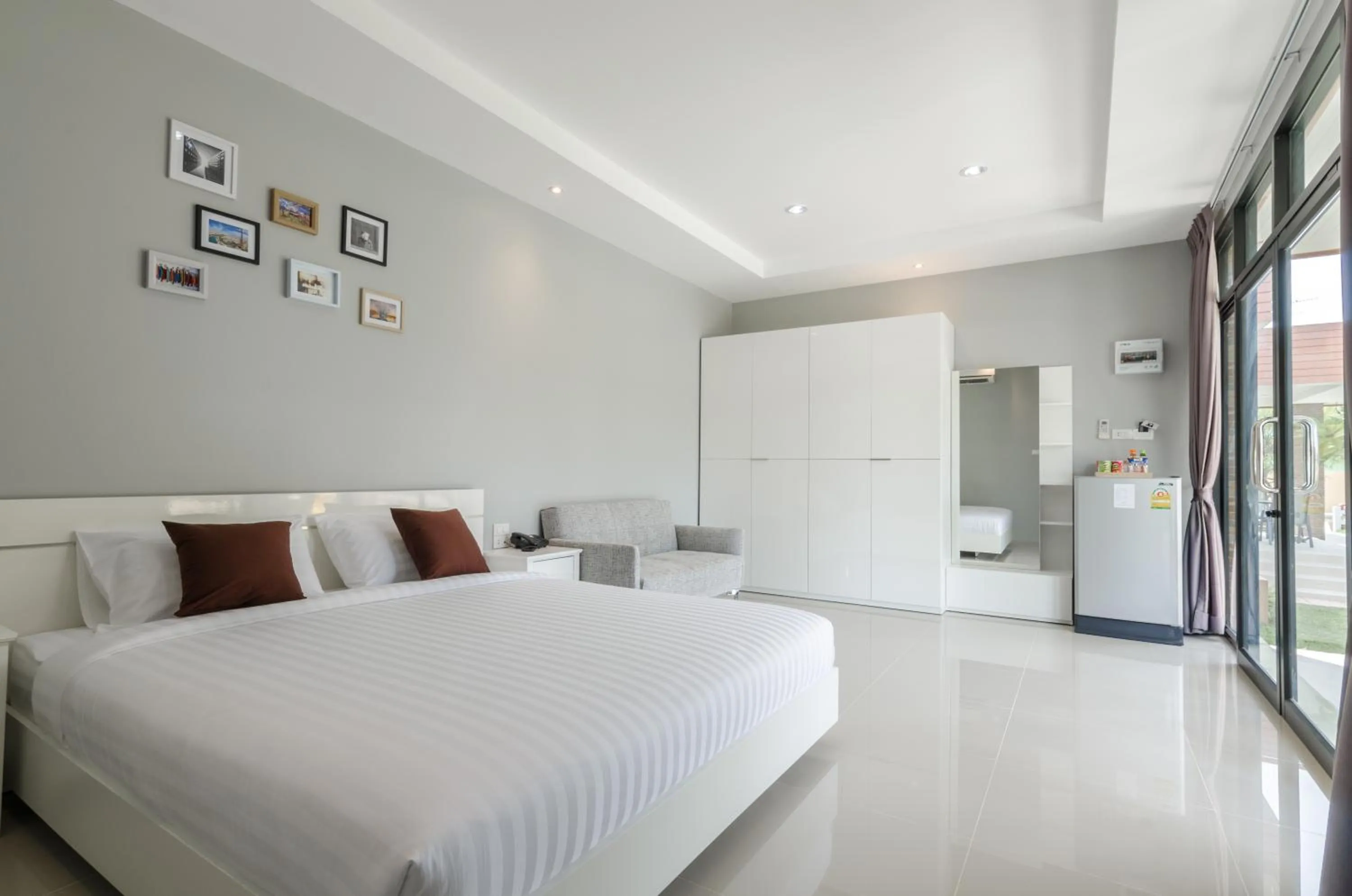 Decorative detail, Bed in Golf Inn Resort