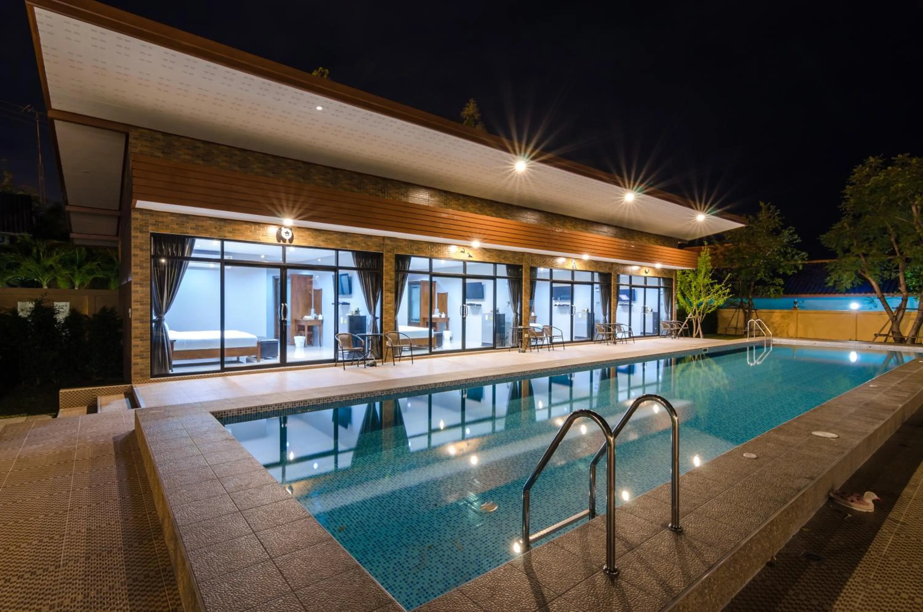 Pool view in Golf Inn Resort