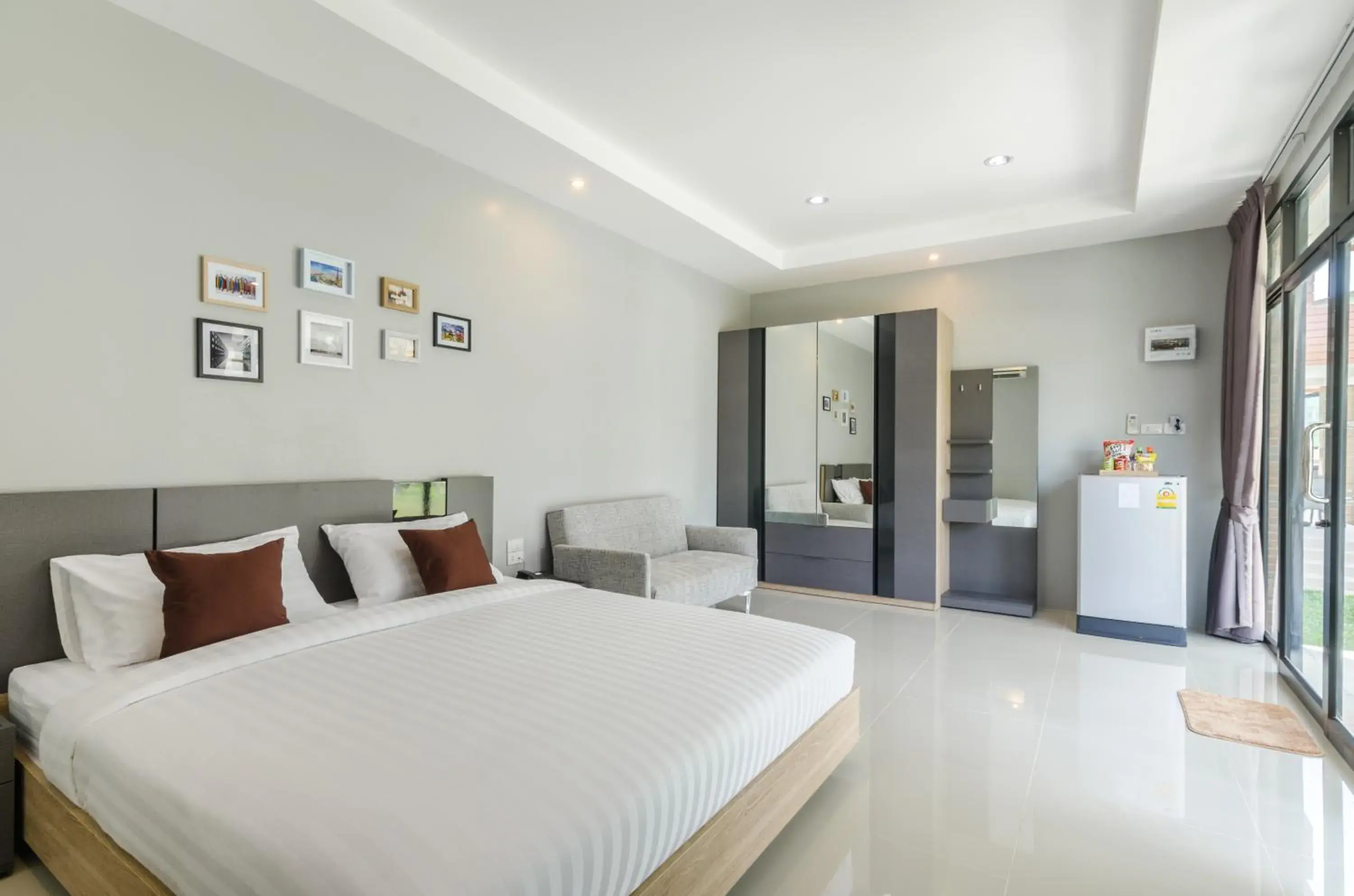 Decorative detail, Bed in Golf Inn Resort Decorative detail, Bed in Golf Inn Resort