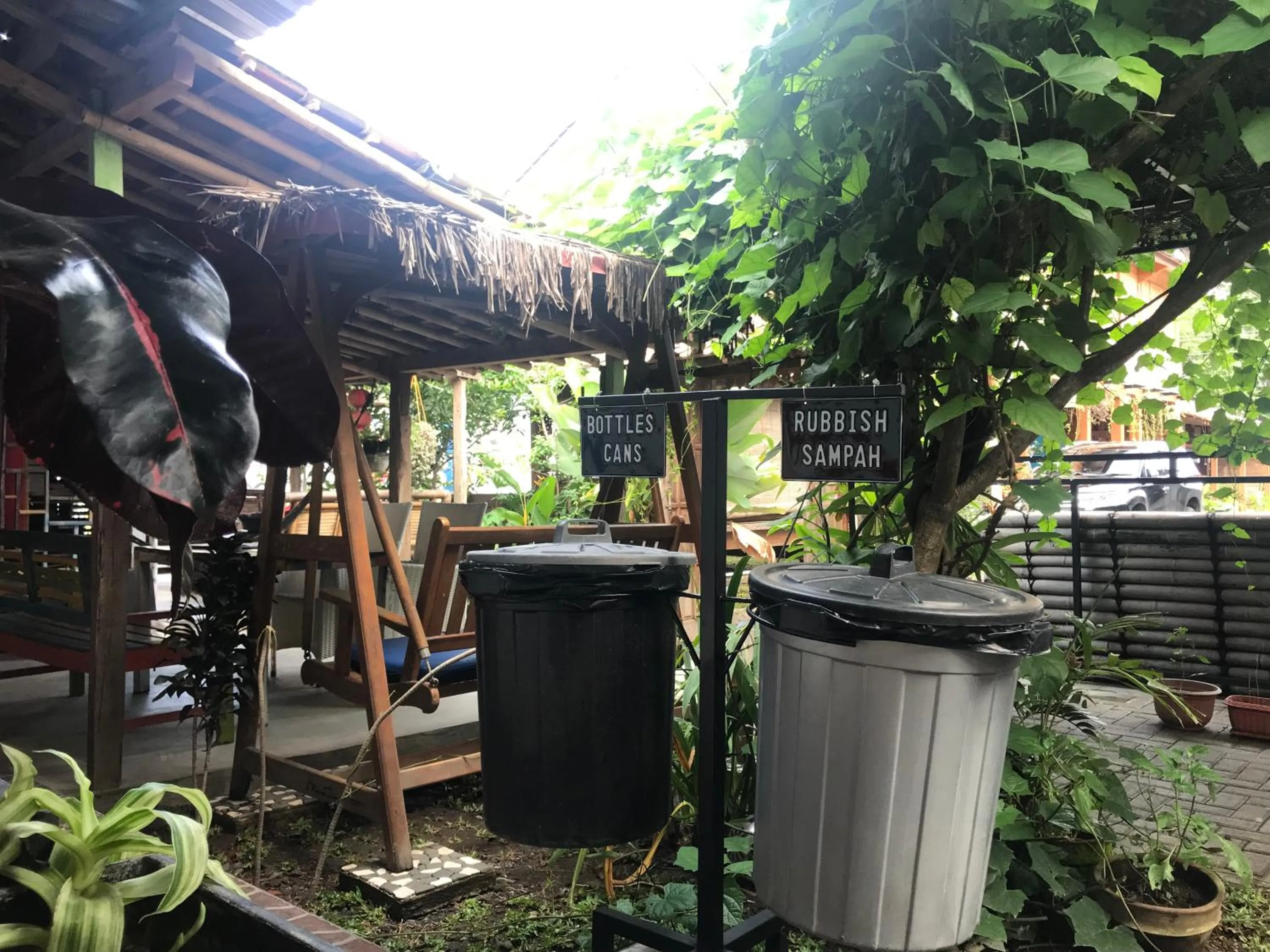 Patio in Arjuna Garden Homestay