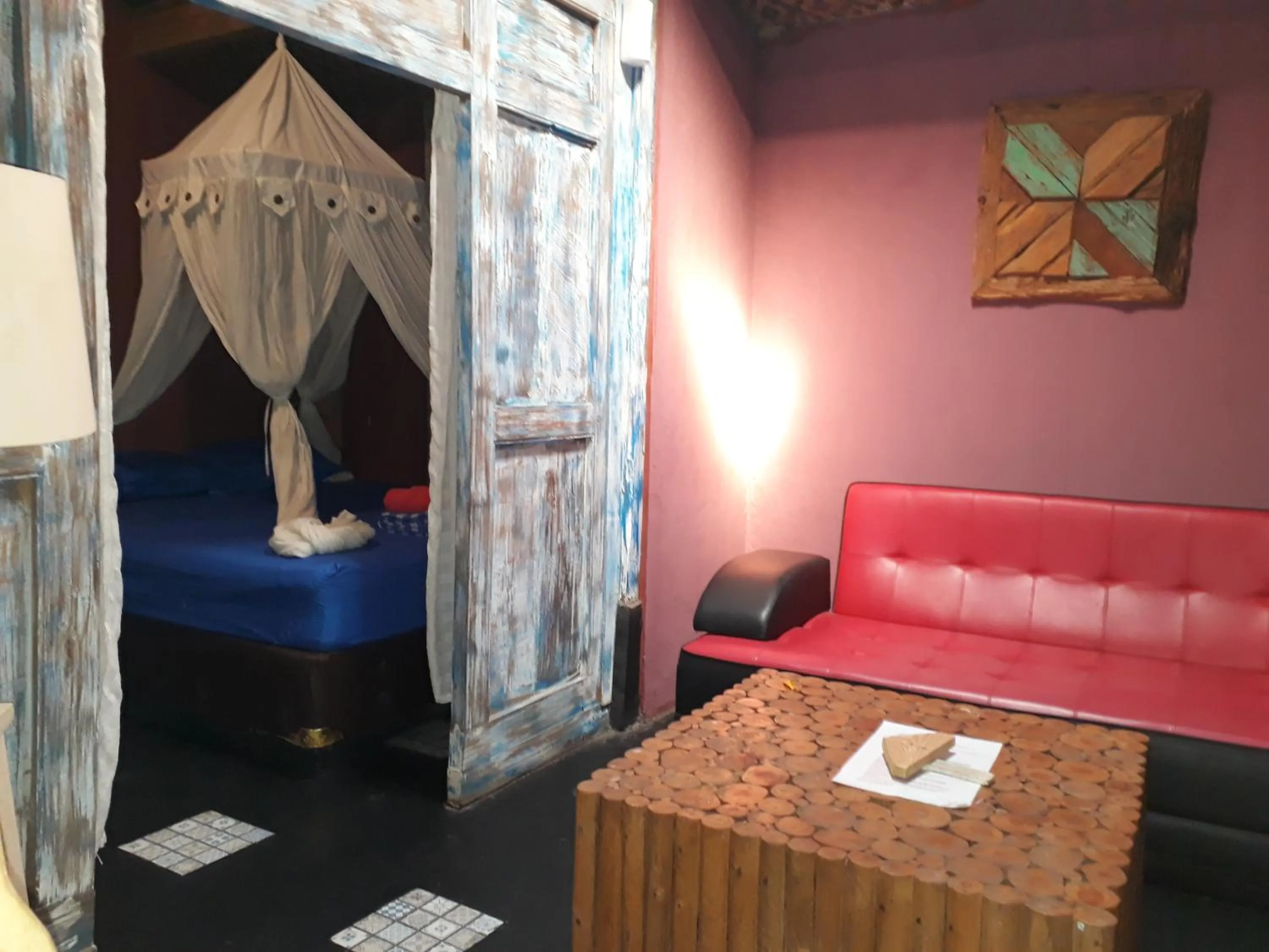 Living room, Bed in Arjuna Garden Homestay