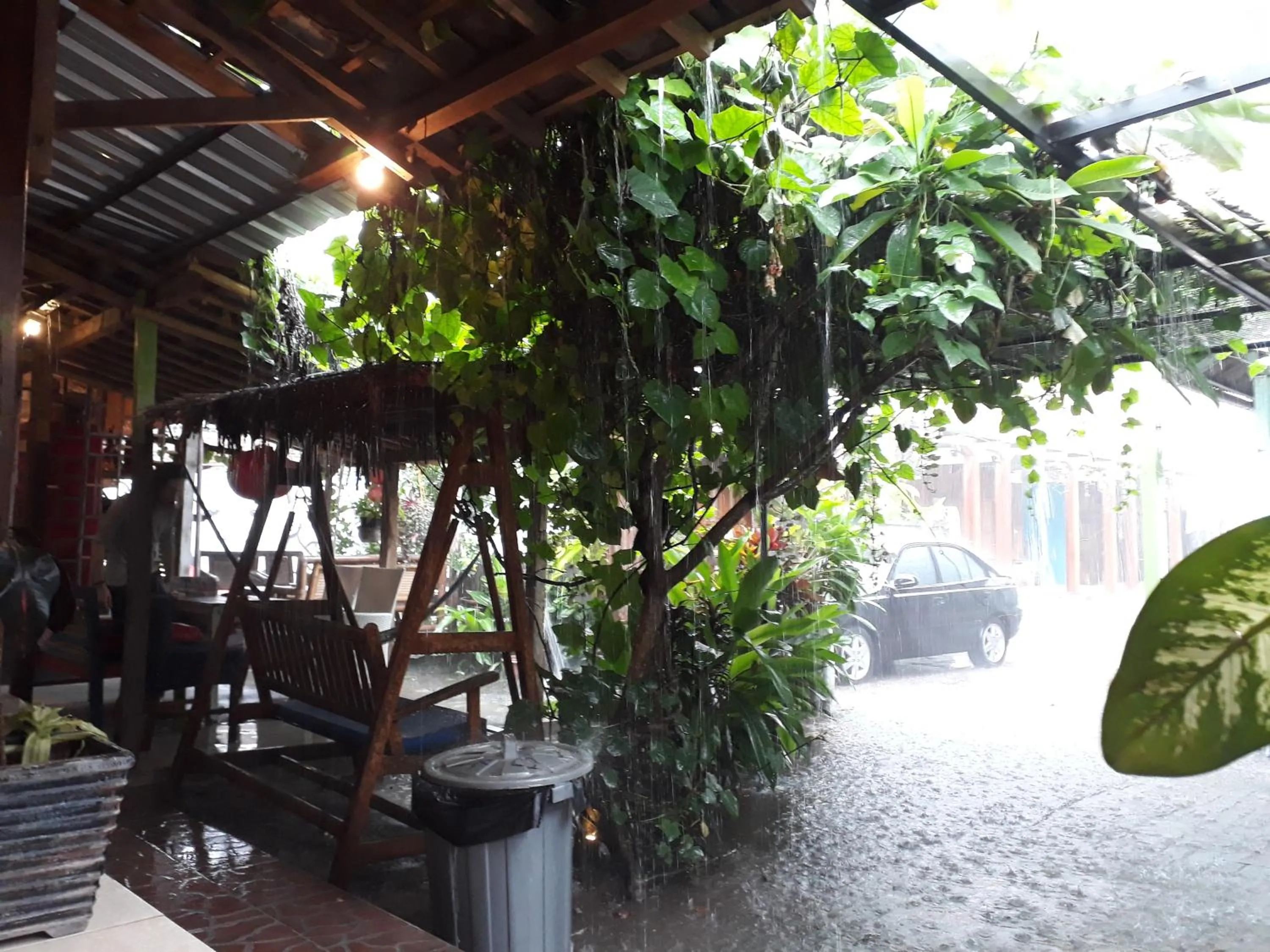 Patio in Arjuna Garden Homestay