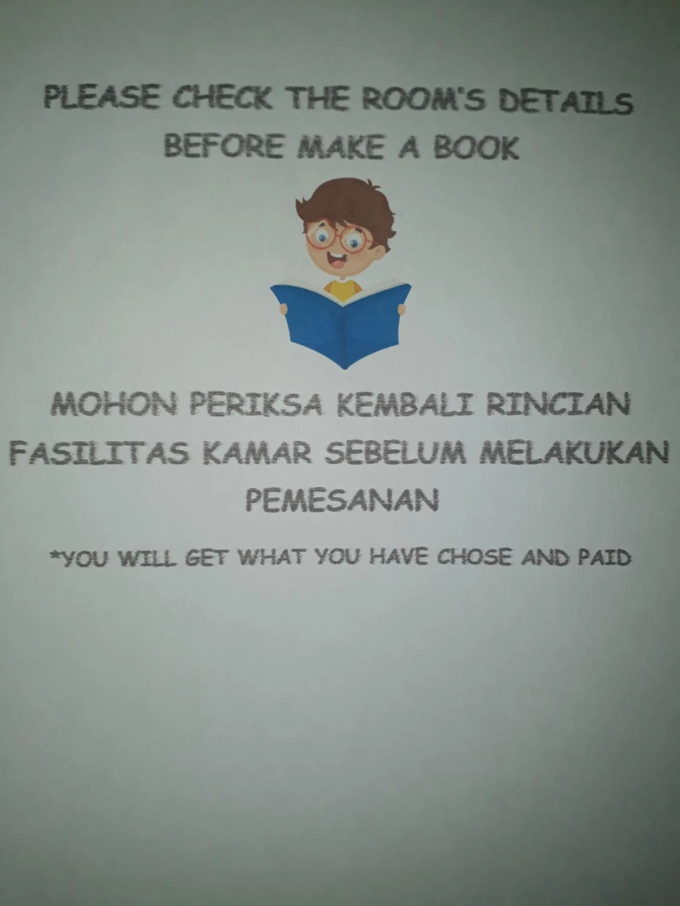 Logo/Certificate/Sign in Arjuna Garden Homestay