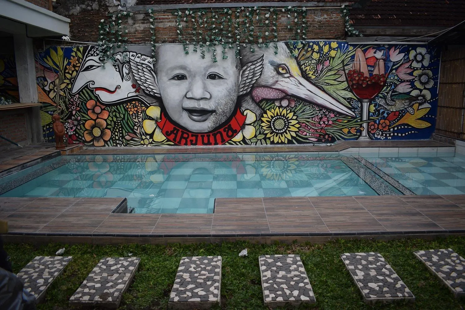 Garden in Arjuna Garden Homestay