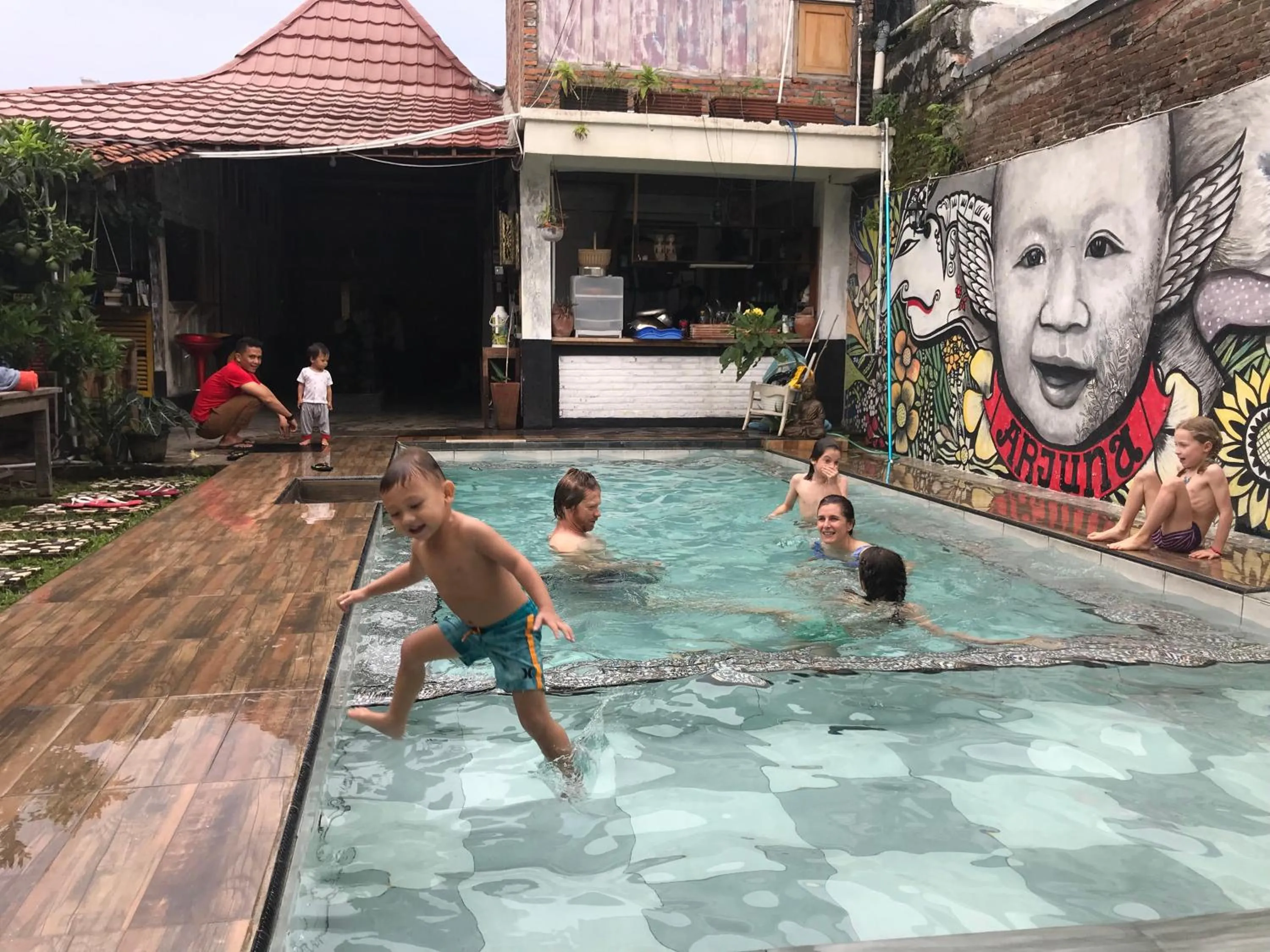 People in Arjuna Garden Homestay