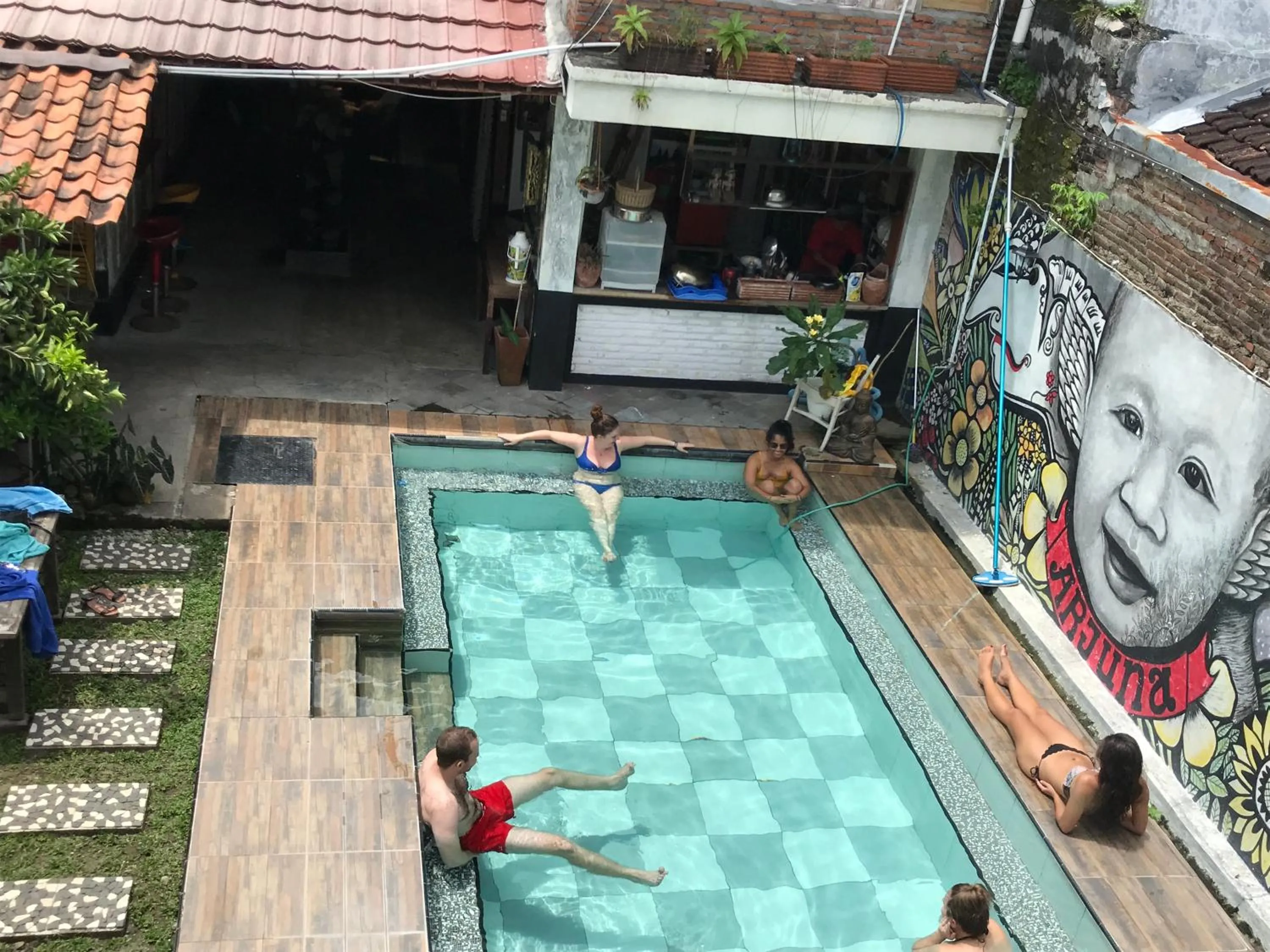 People in Arjuna Garden Homestay