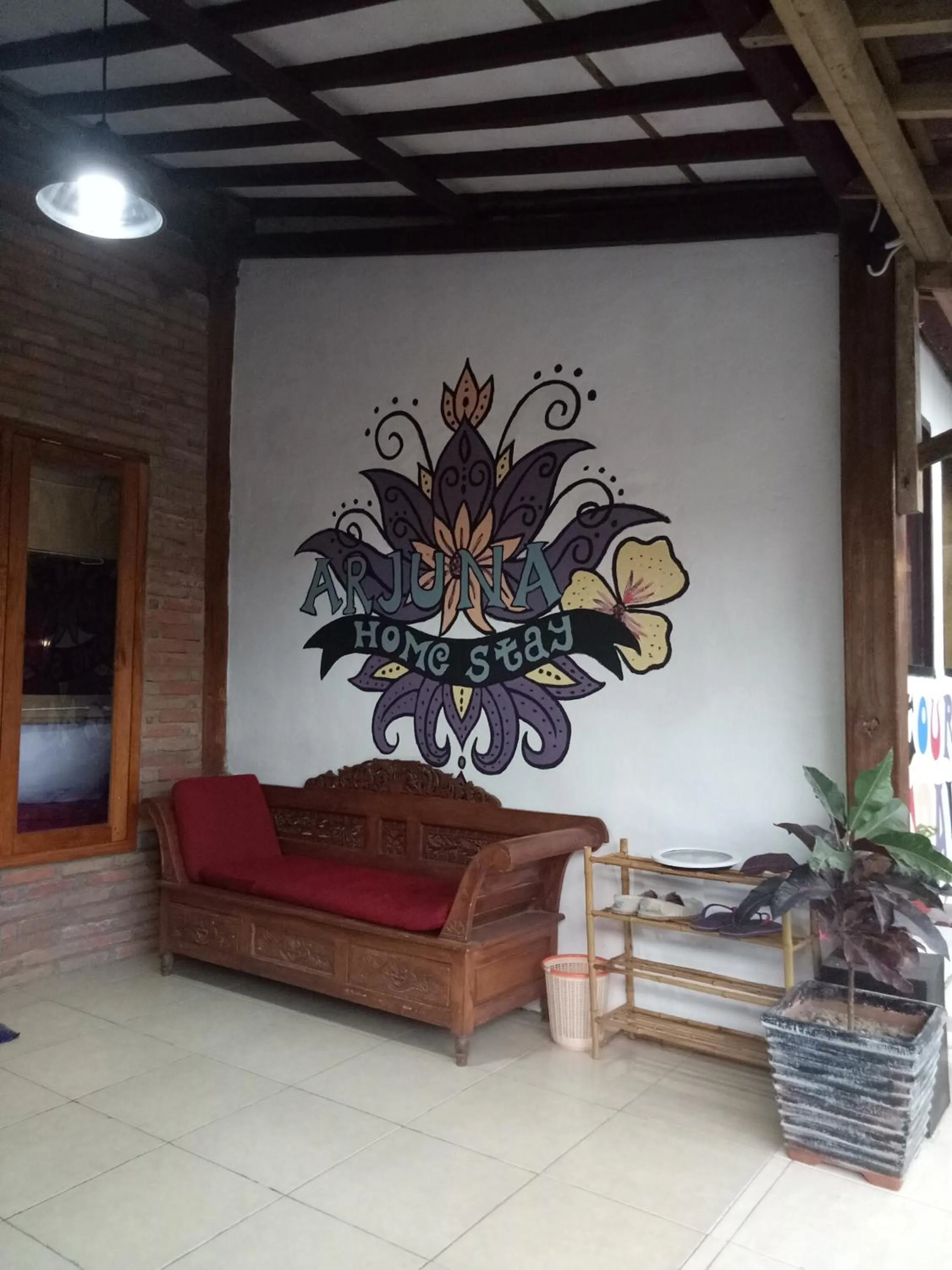 Balcony/Terrace in Arjuna Garden Homestay