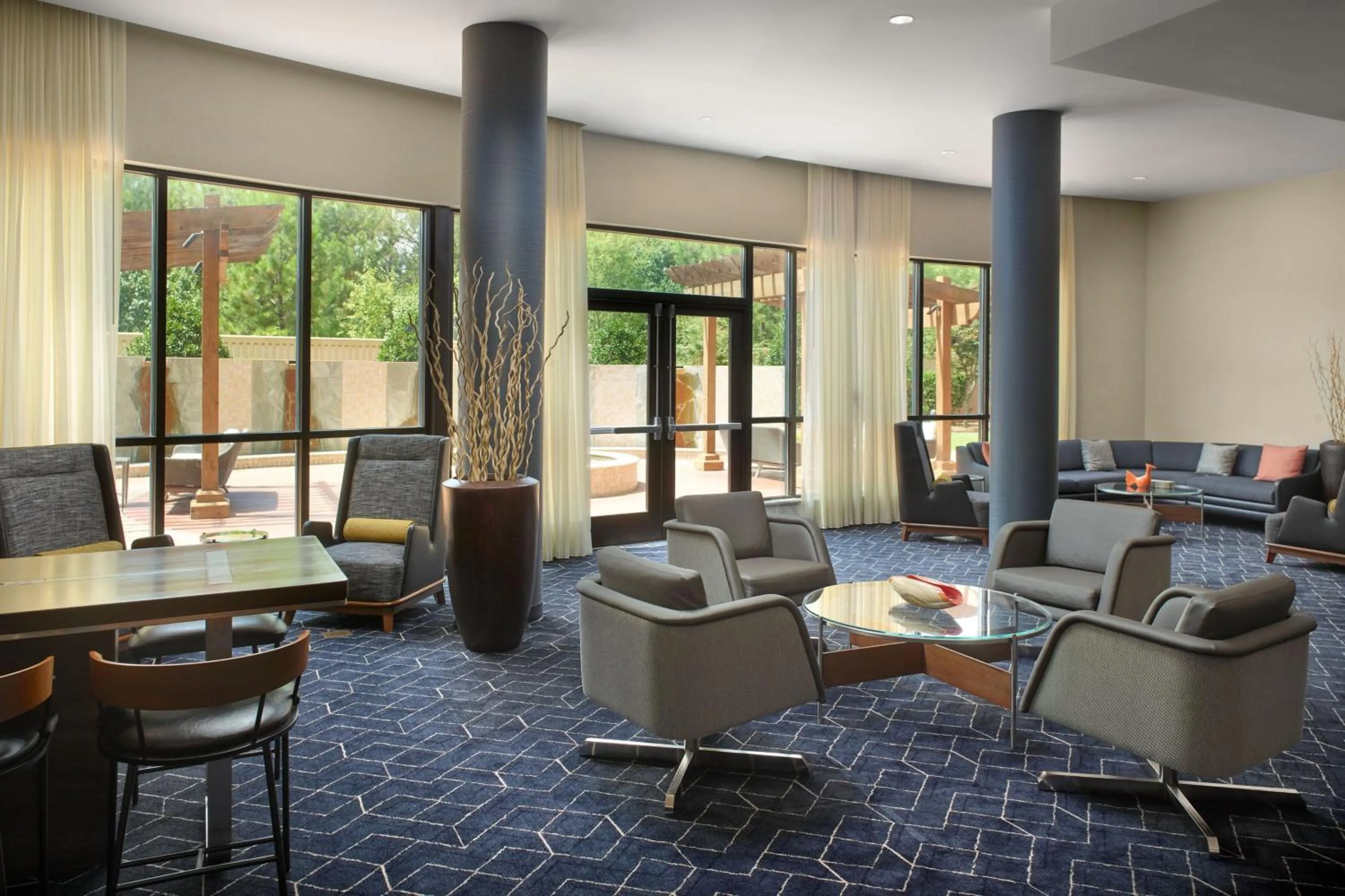 Lobby or reception in Courtyard Warner Robins