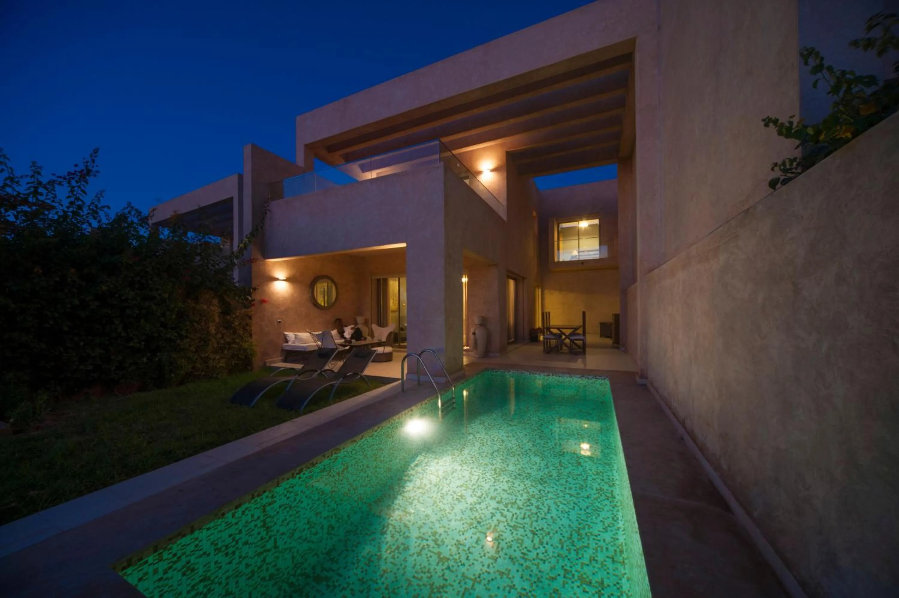 Swimming pool in Villa Loubane