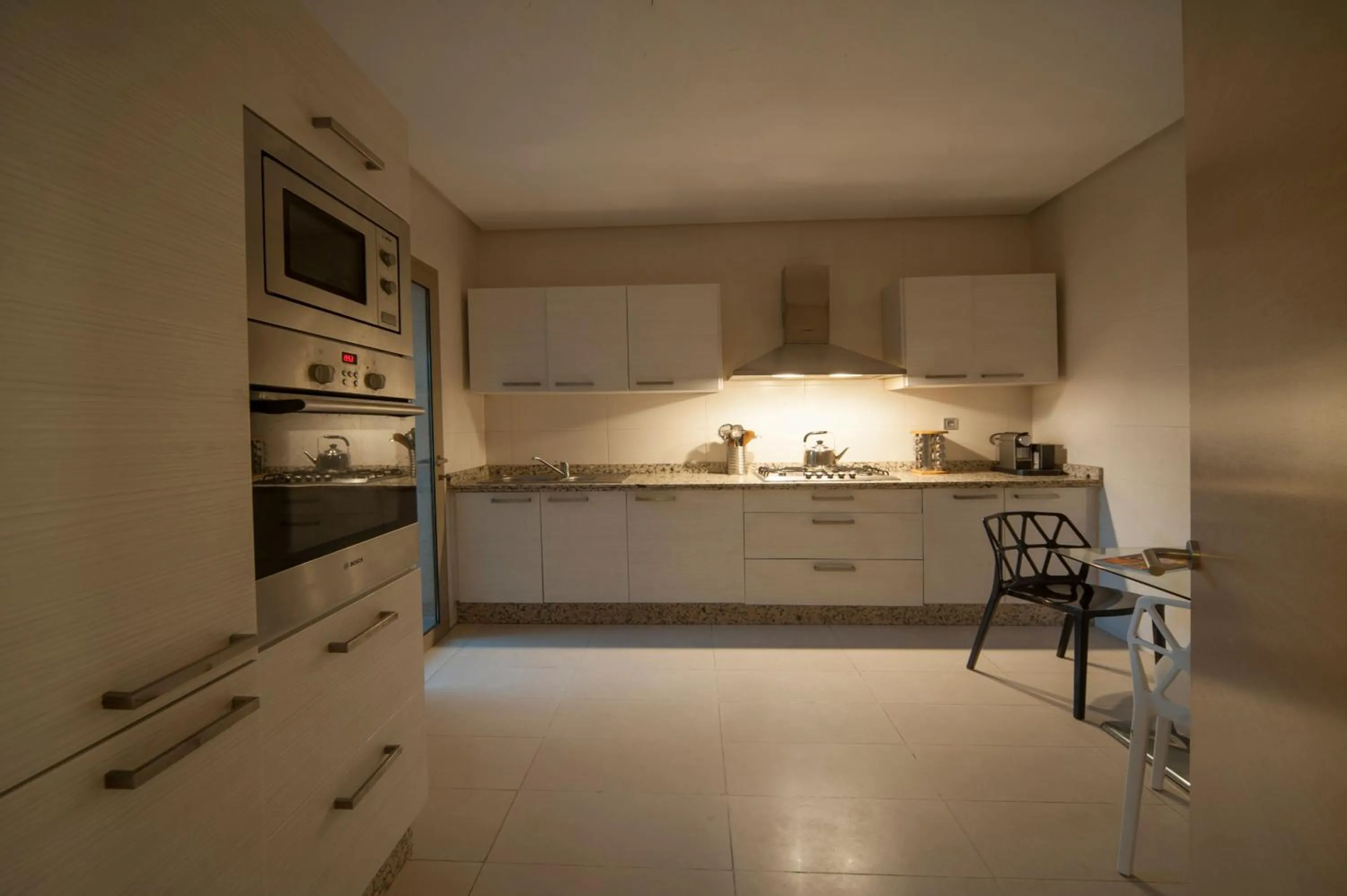 Kitchen or kitchenette in Villa Loubane