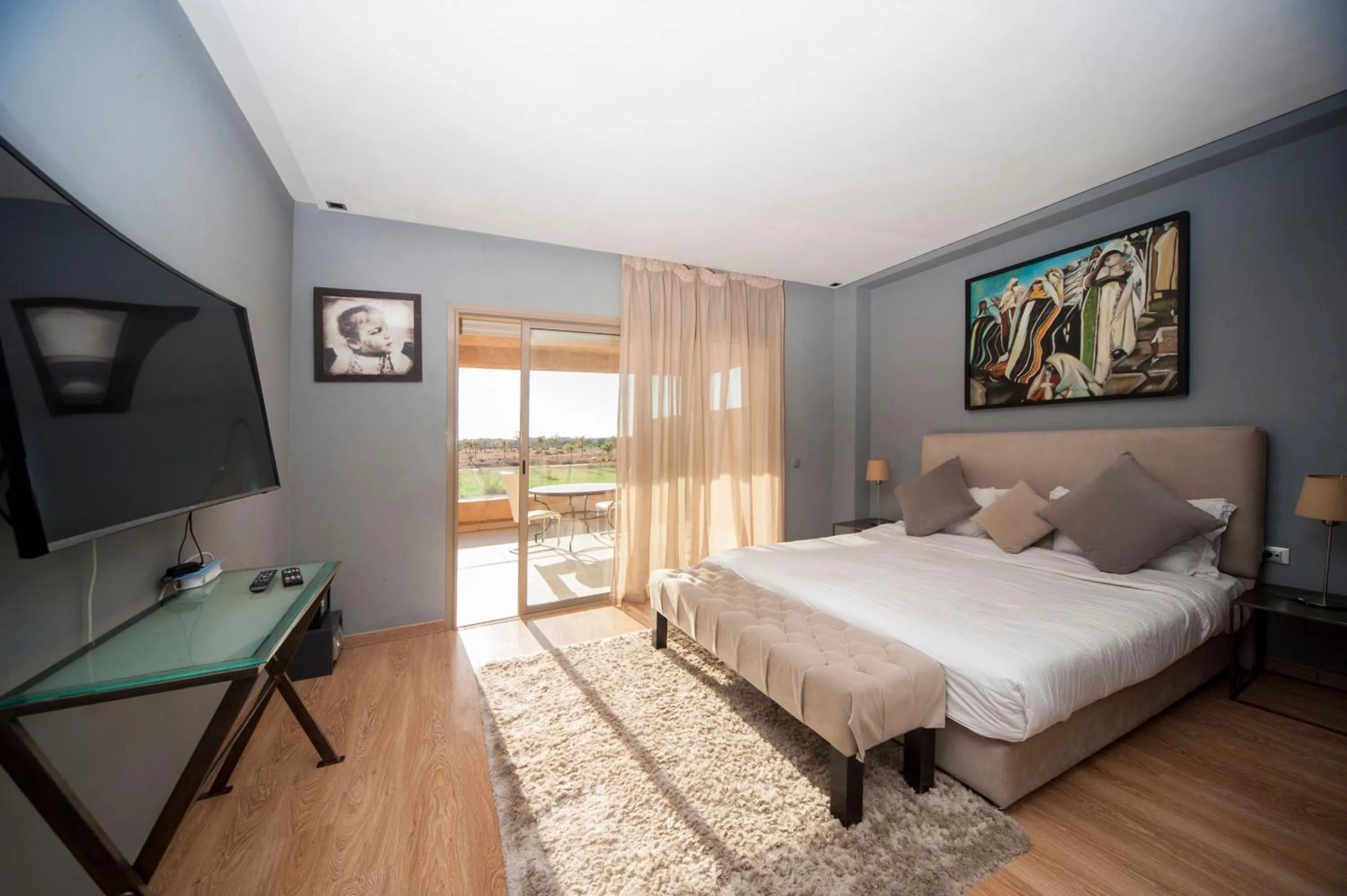 Bedroom in Villa Loubane